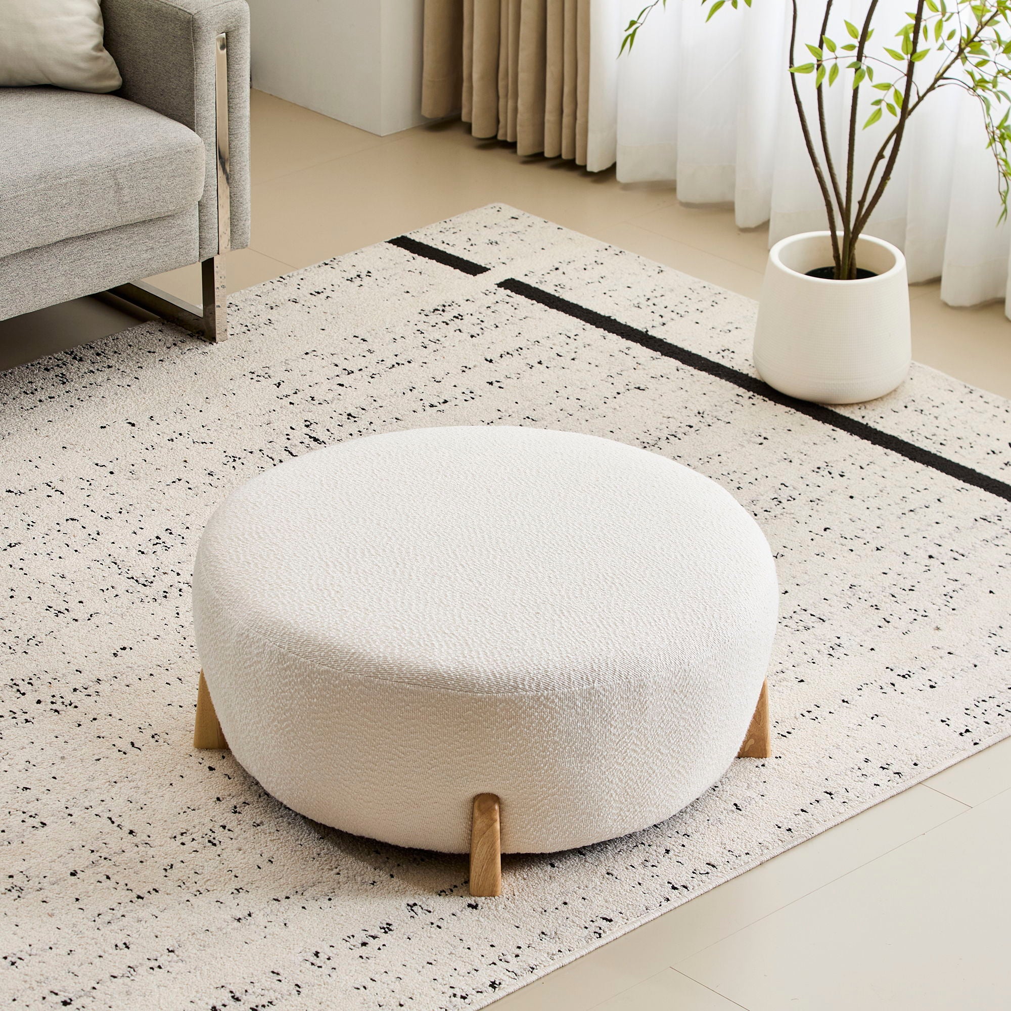 Modish - Round Ottoman
