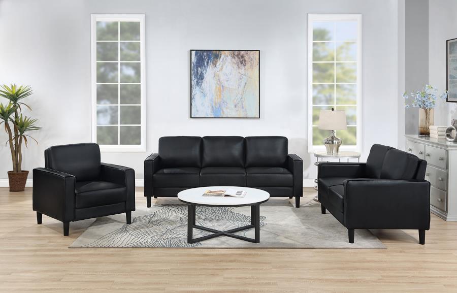 Ruth - Upholstered Track Arm Loveseat