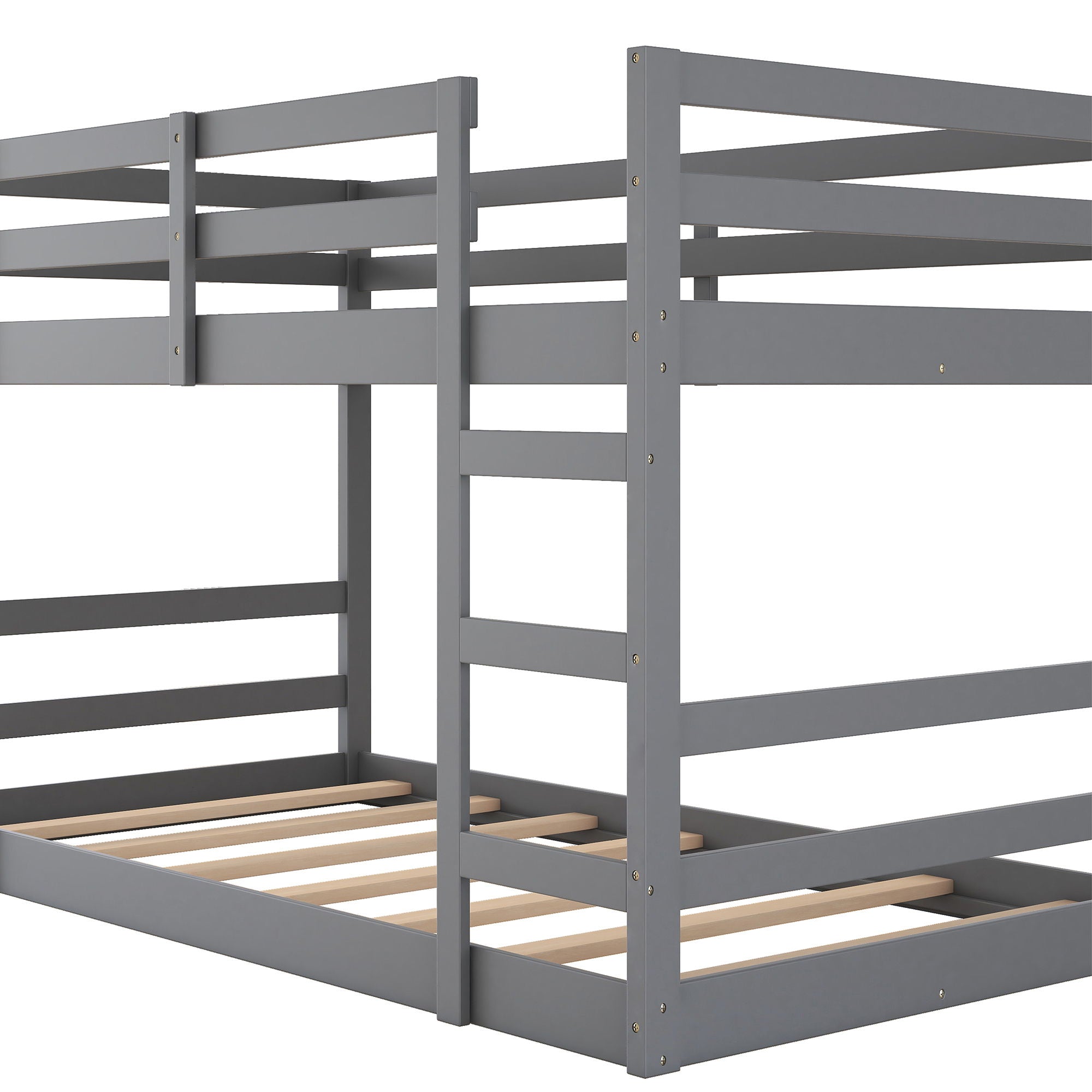 Crafted Bunk Bed With Ladder