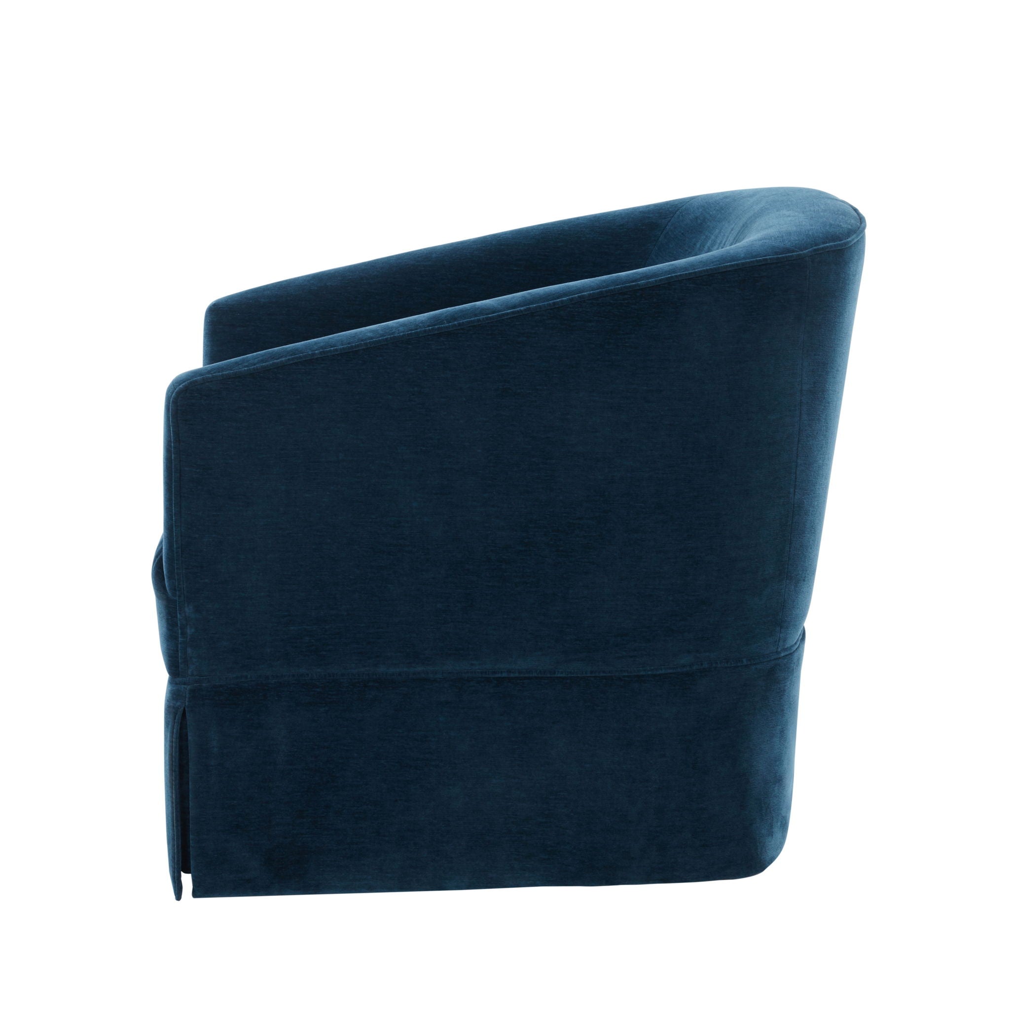 Elm - Skirted Swivel Chair