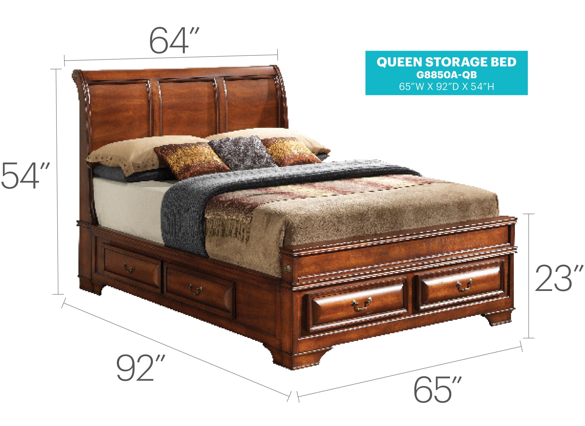 LaVita - Storage Bed