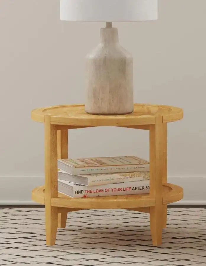 Camillo - Round Solid Wood Table