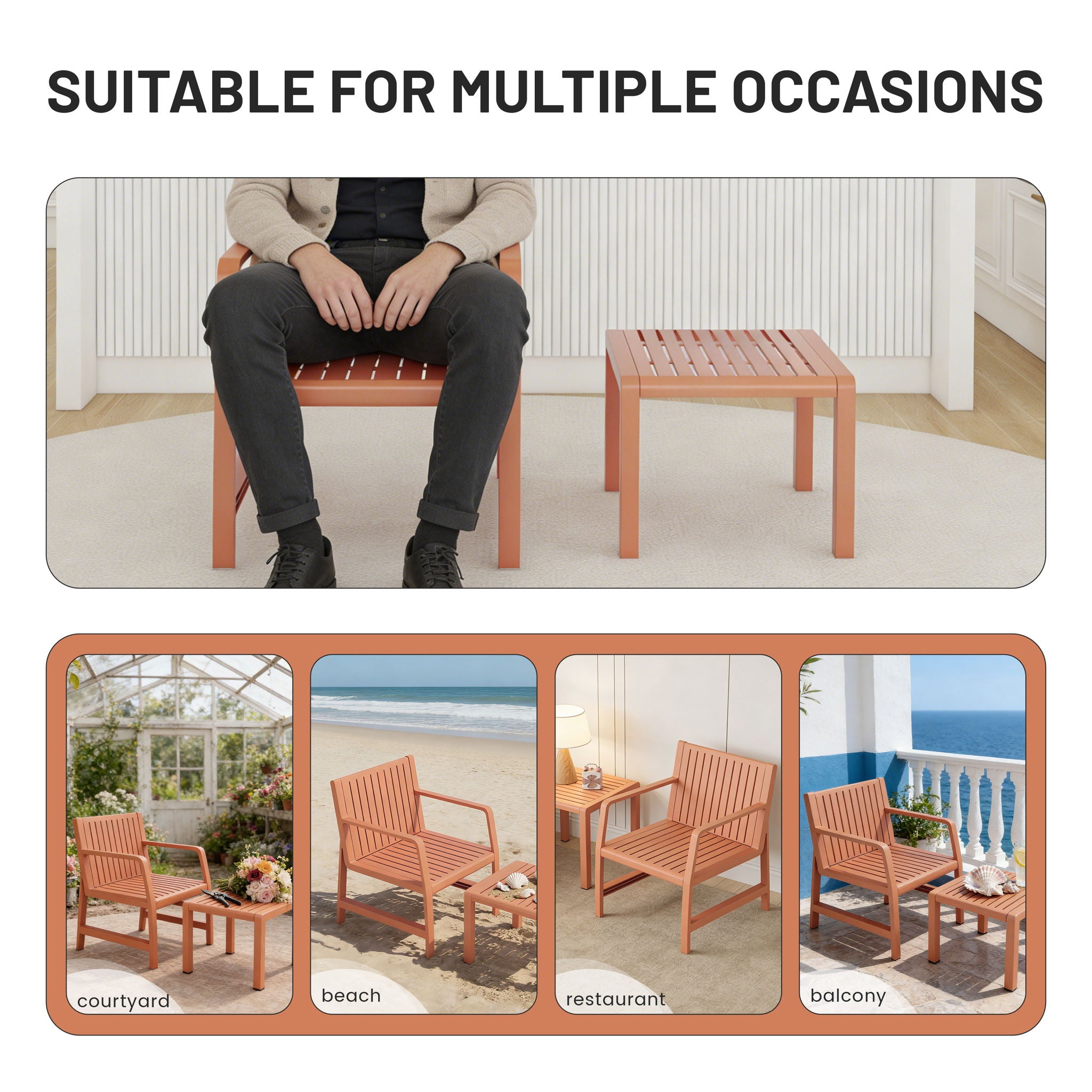 Furniture Set, Waterproof And Durable