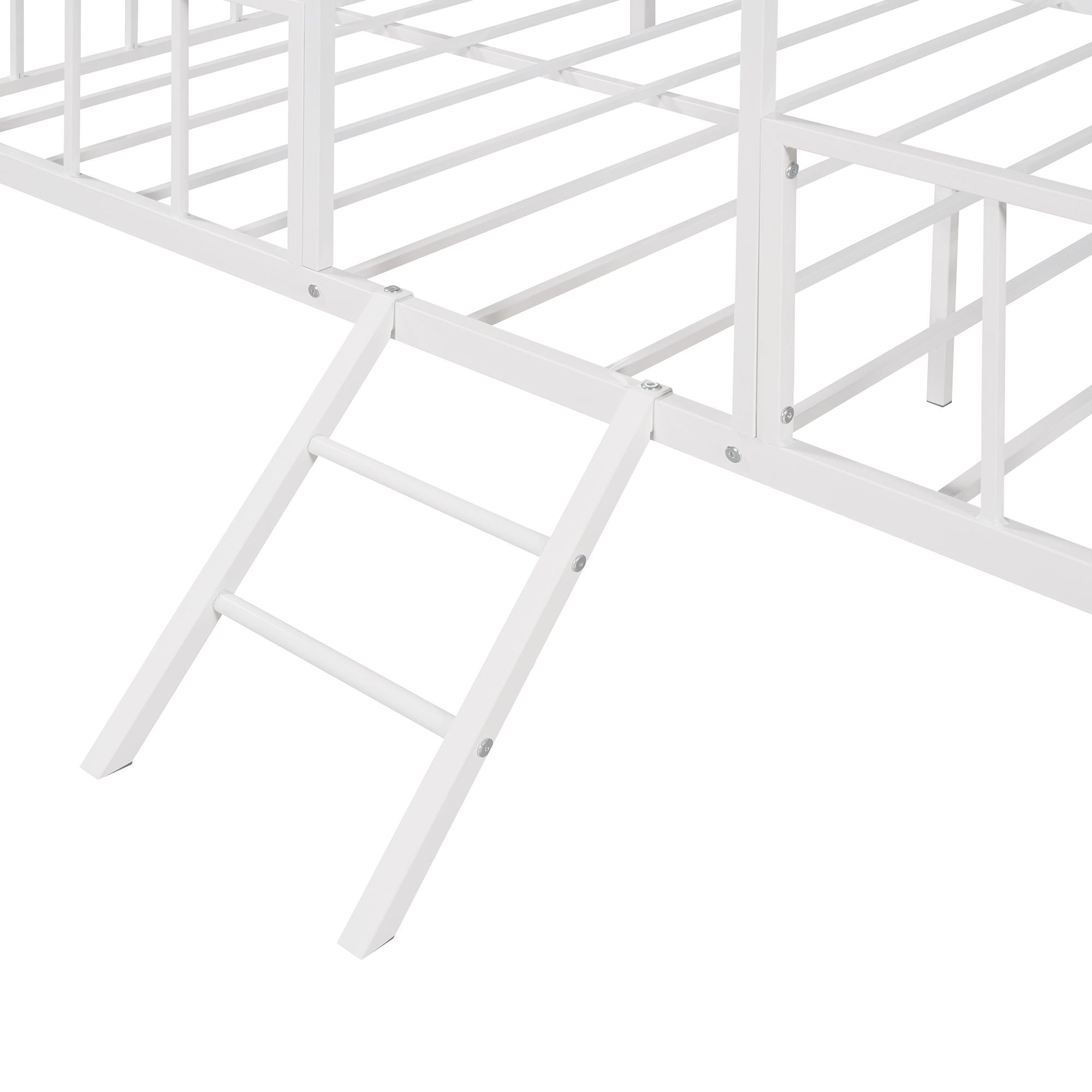House Bed Frame With Slatted Support, No Box Spring Needed