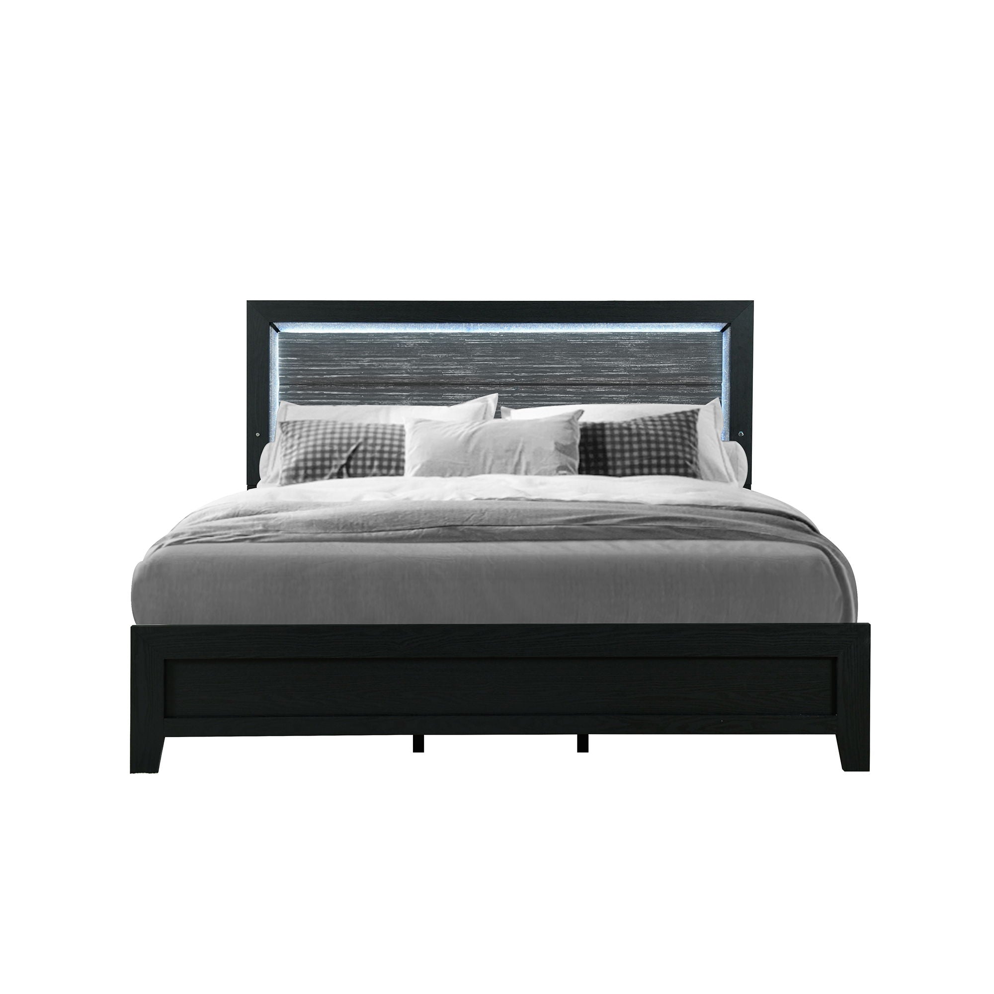 Carlos - Modern Design Bed With LED