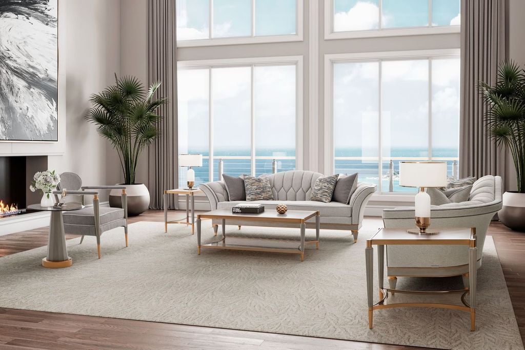 St. Charles - Standard Sofa - Dove Gray