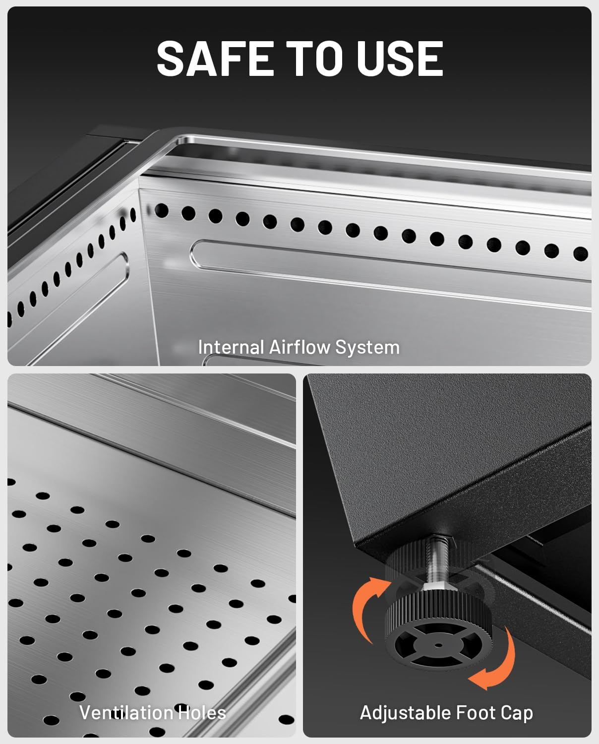 Cyberpit One Pro 25 Inch Smokeless Fire Pit Black