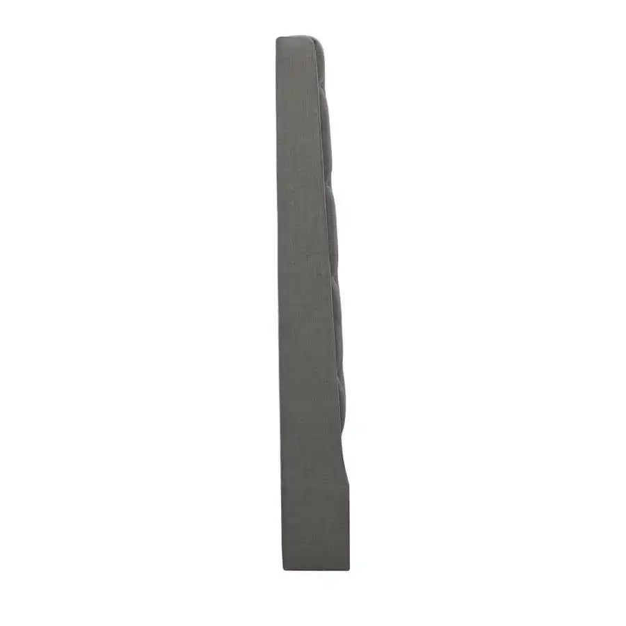 Camille - Upholstered Queen Panel Headboard - Gray