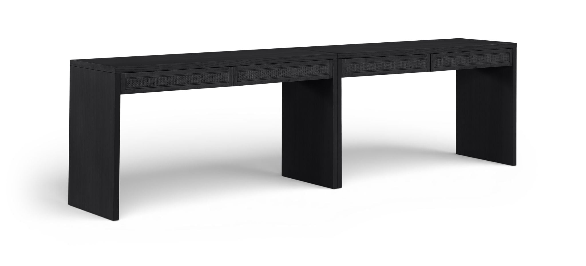 Avro - Solid Wood And Oak Veneer Desk