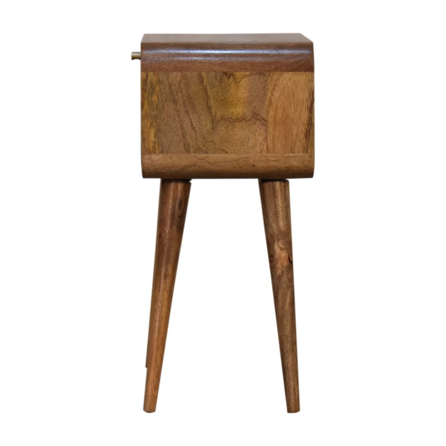Mini Woven Nightstand - Oak - Best Buy Furniture