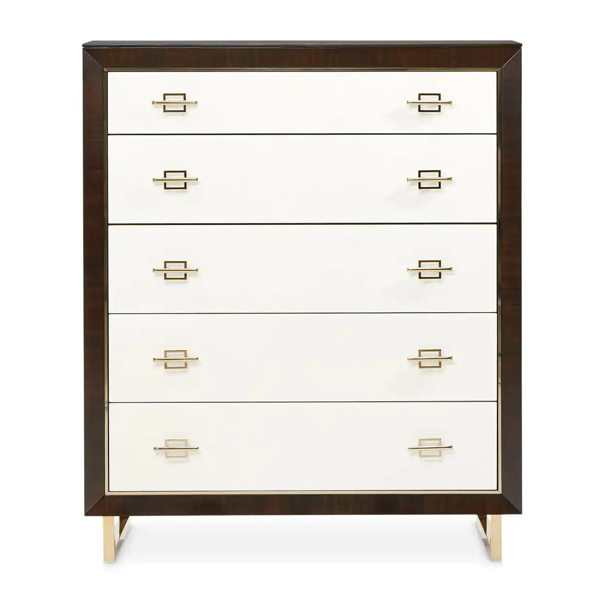 Belmont Place - 5-Drawer Chest - Espresso - Best Buy Furniture