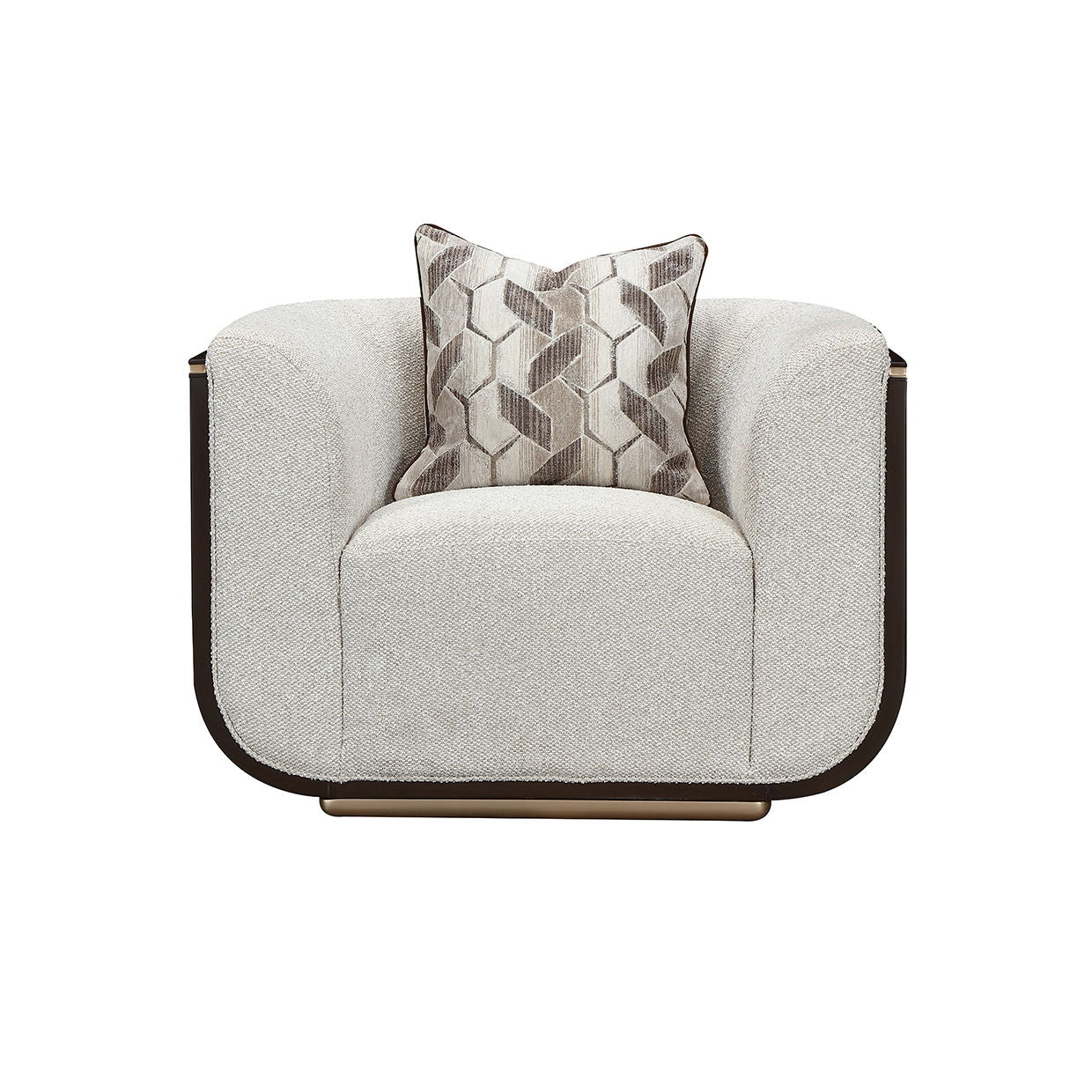 West Kensington - Matching Chair - Buff / Medium Espresso