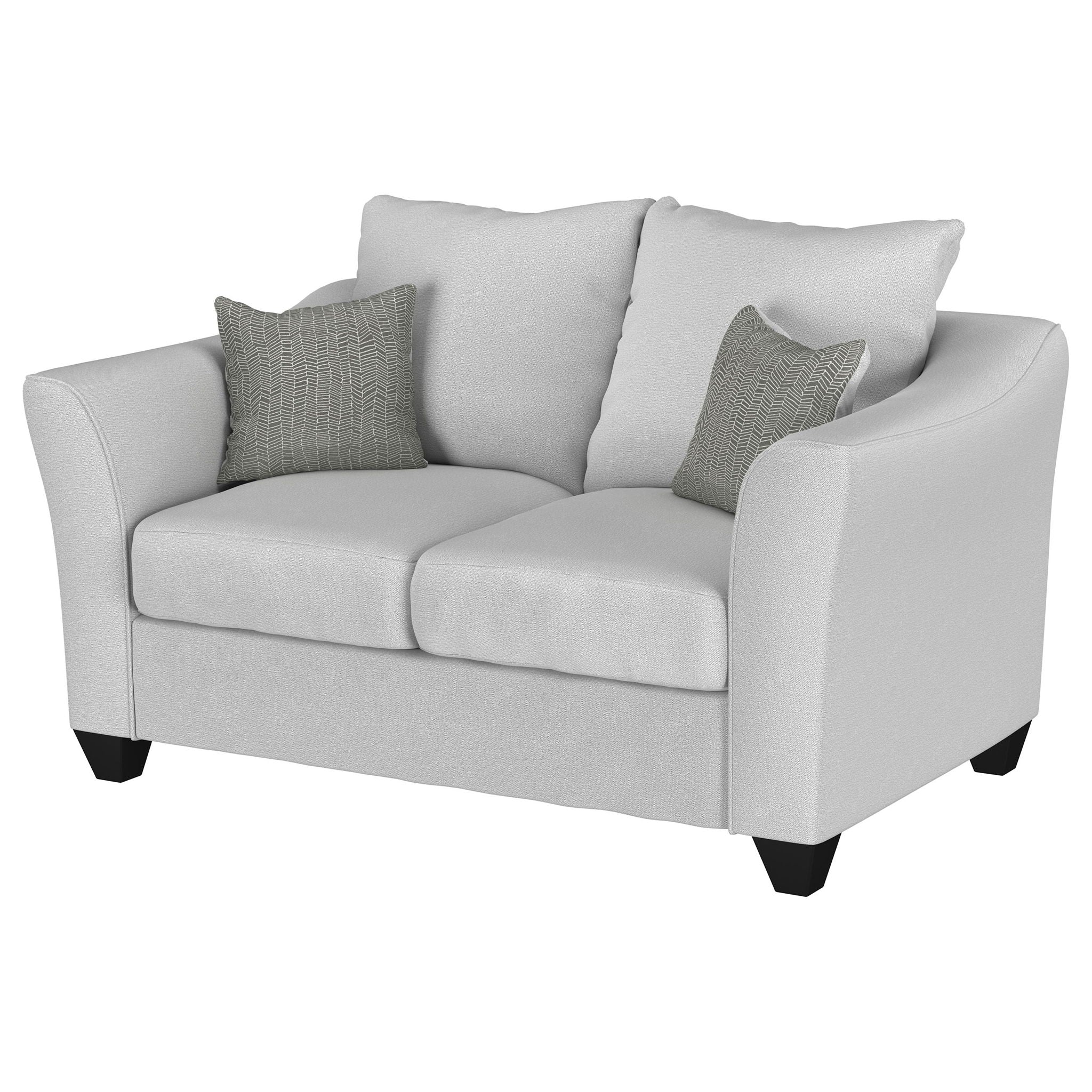 Alcazar - Arm Loveseat 2 Seater - Sand