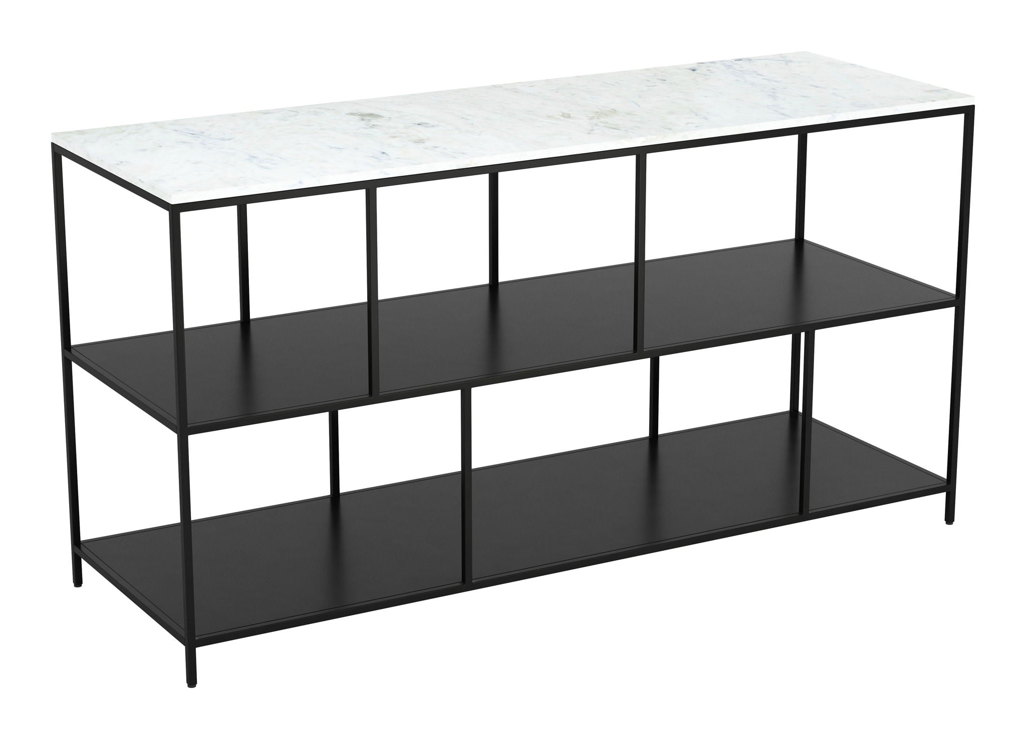 Singularity - Console Table - White & Black