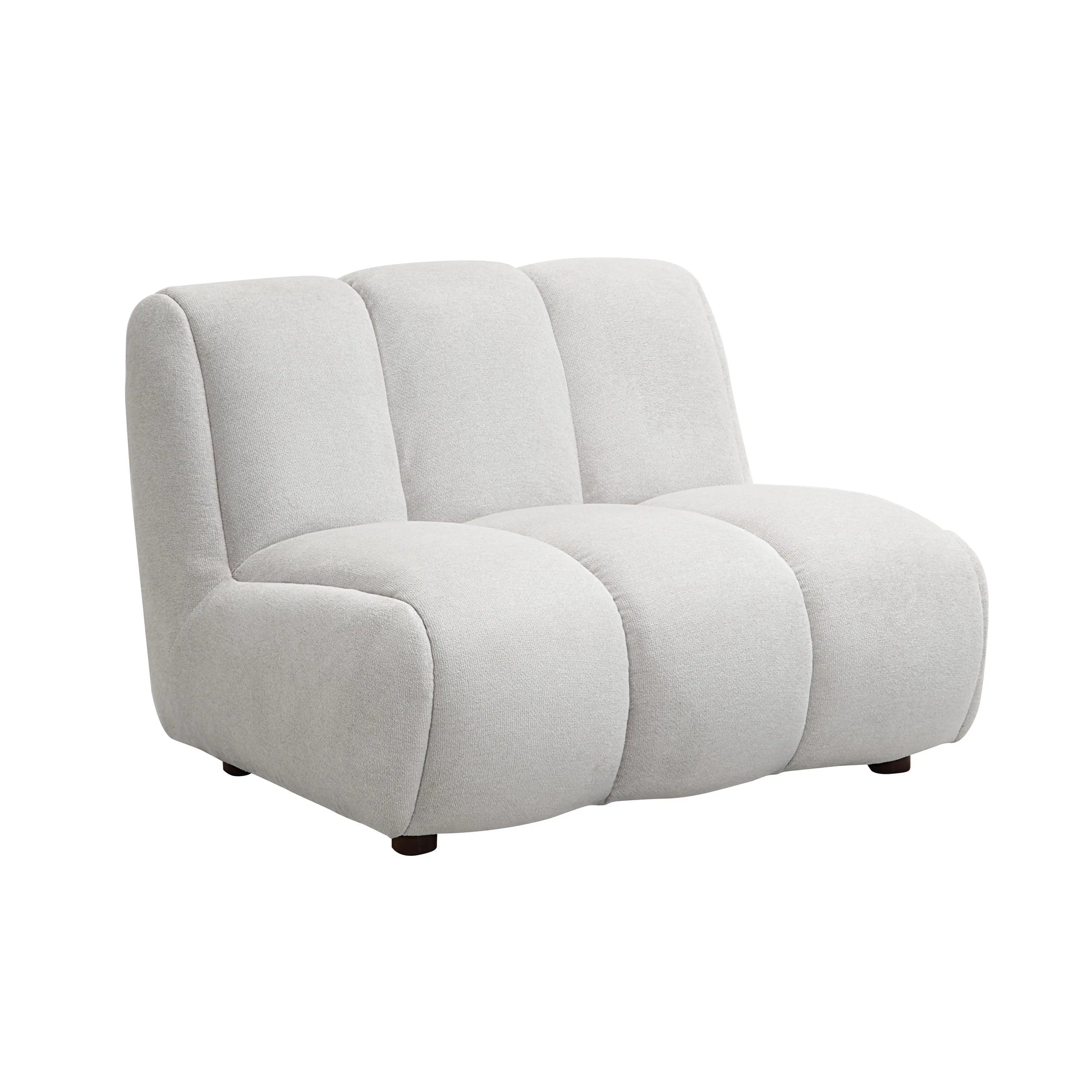 Manilla - Linen Chair - Ivory White - Best Buy Furniture