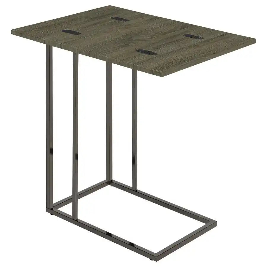 Pedro - Expandable C-Shaped Sofa Side Table