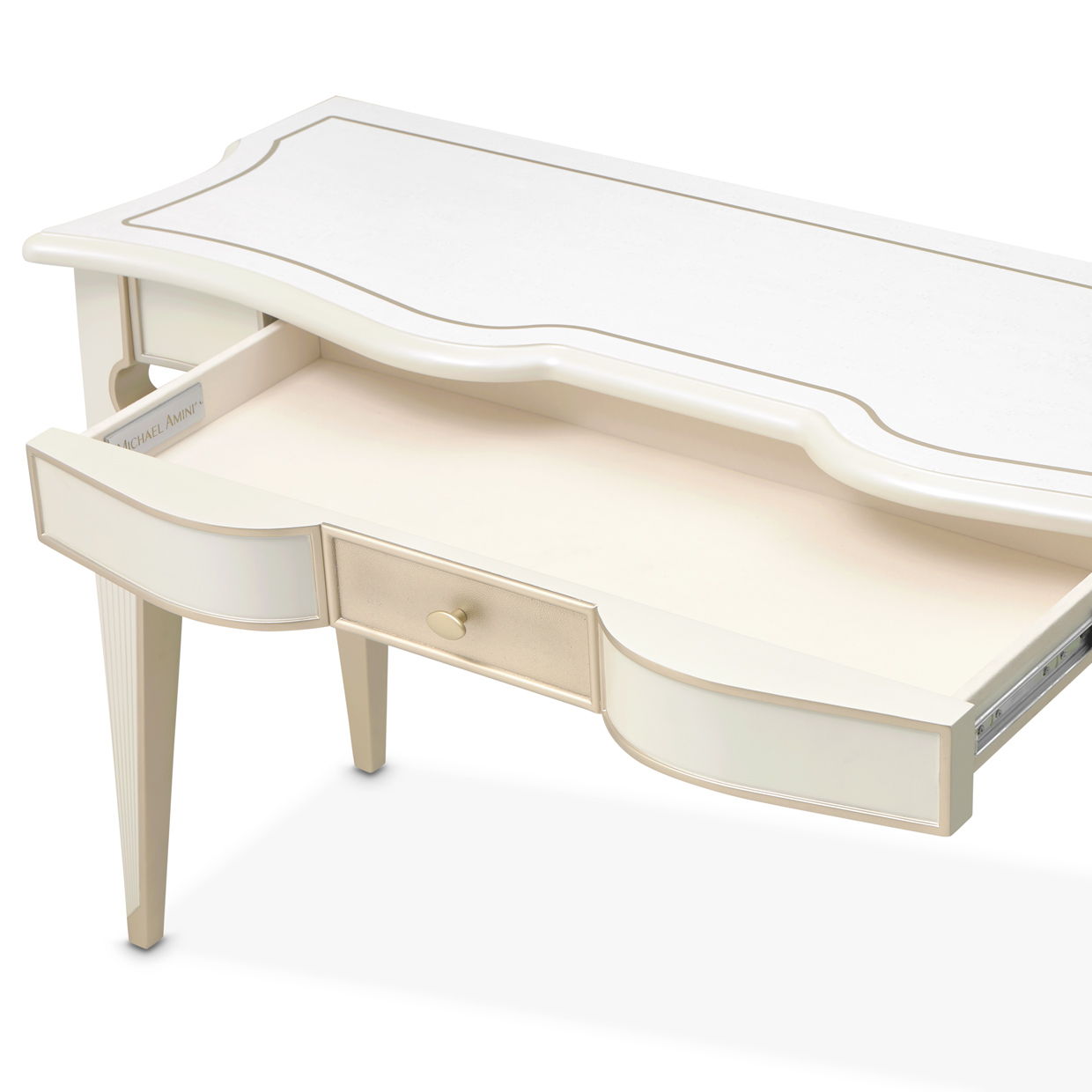 La Marisia - Console Table - Creamy Pearl