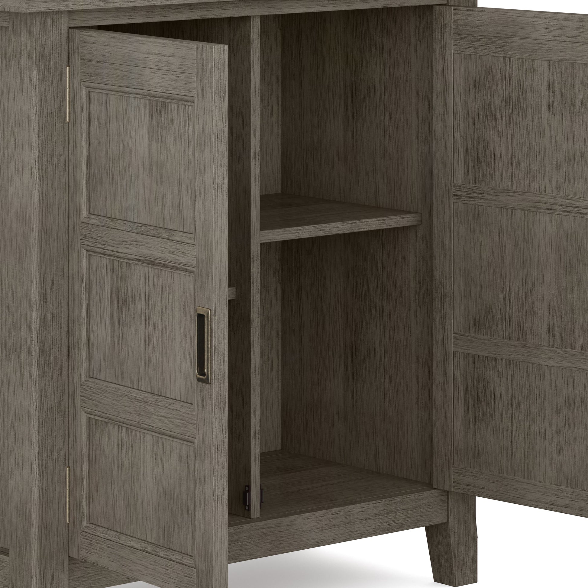 Burlington - Handcrafted Low Storage Cabinet - Best Buy Furniture