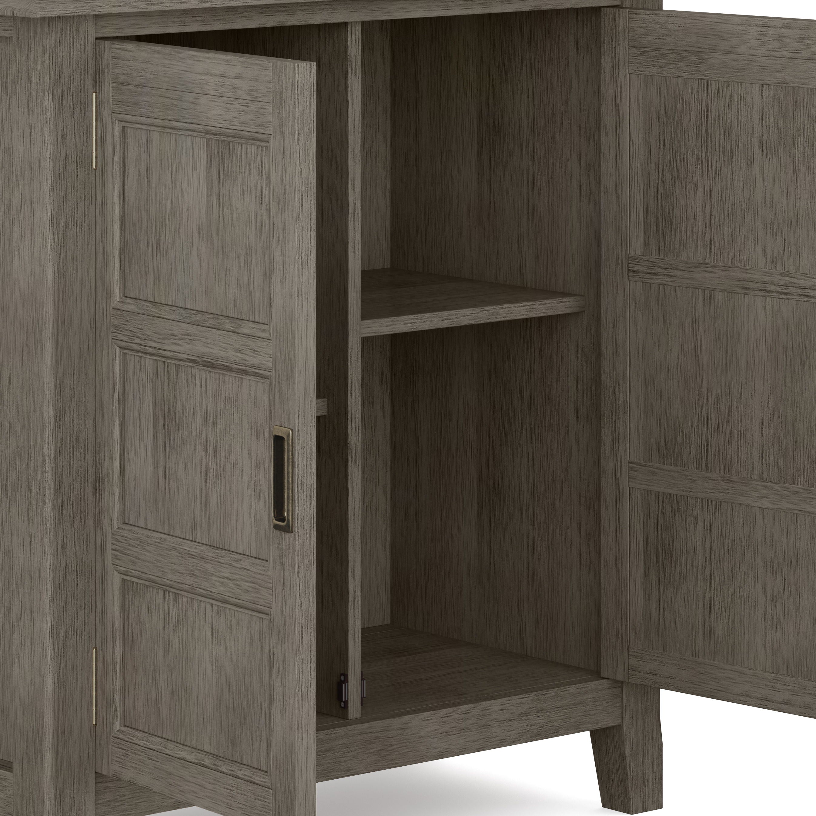 Burlington - Handcrafted Low Storage Cabinet - Best Buy Furniture