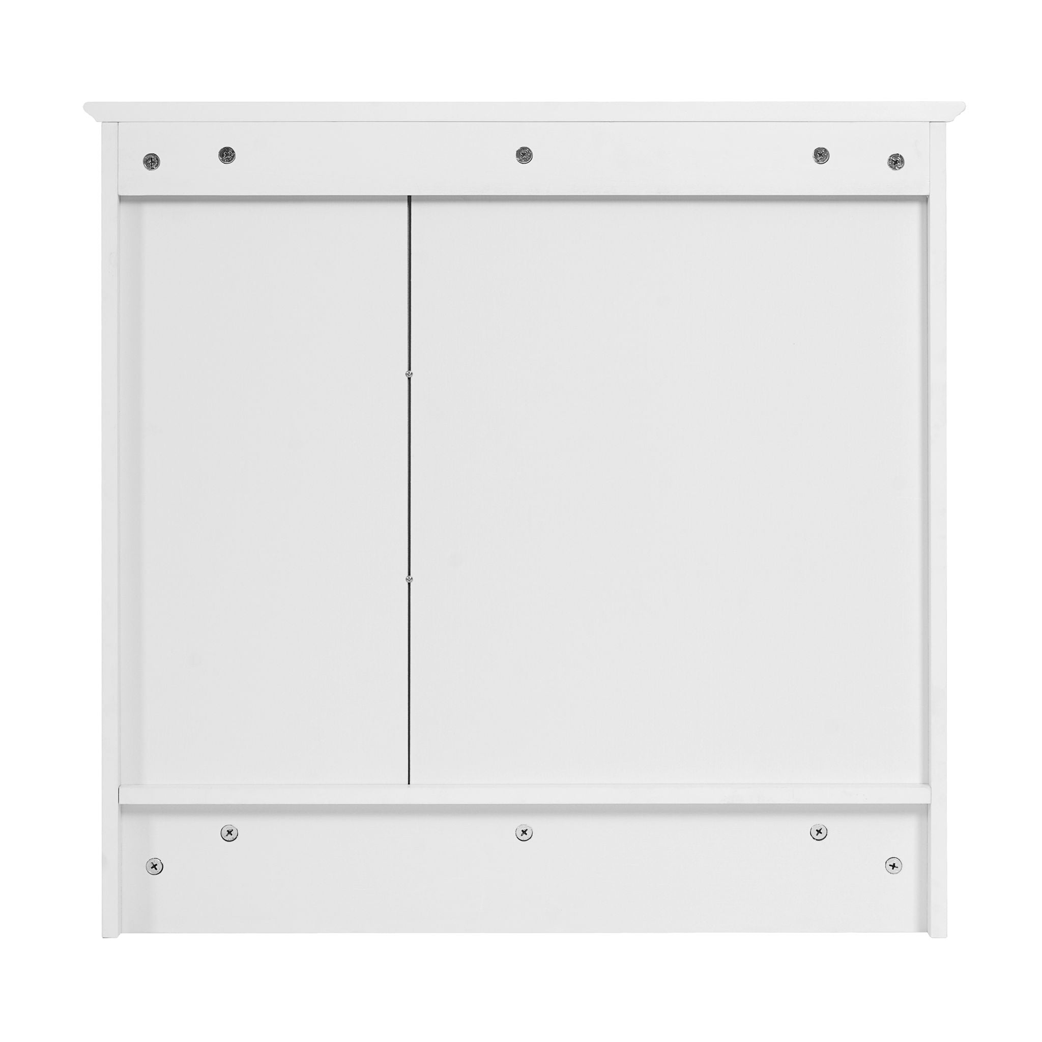 Wall Mount 2 In 1 Mirror Cabinet With Adjustable Shelf, Soft-Closing Hinges