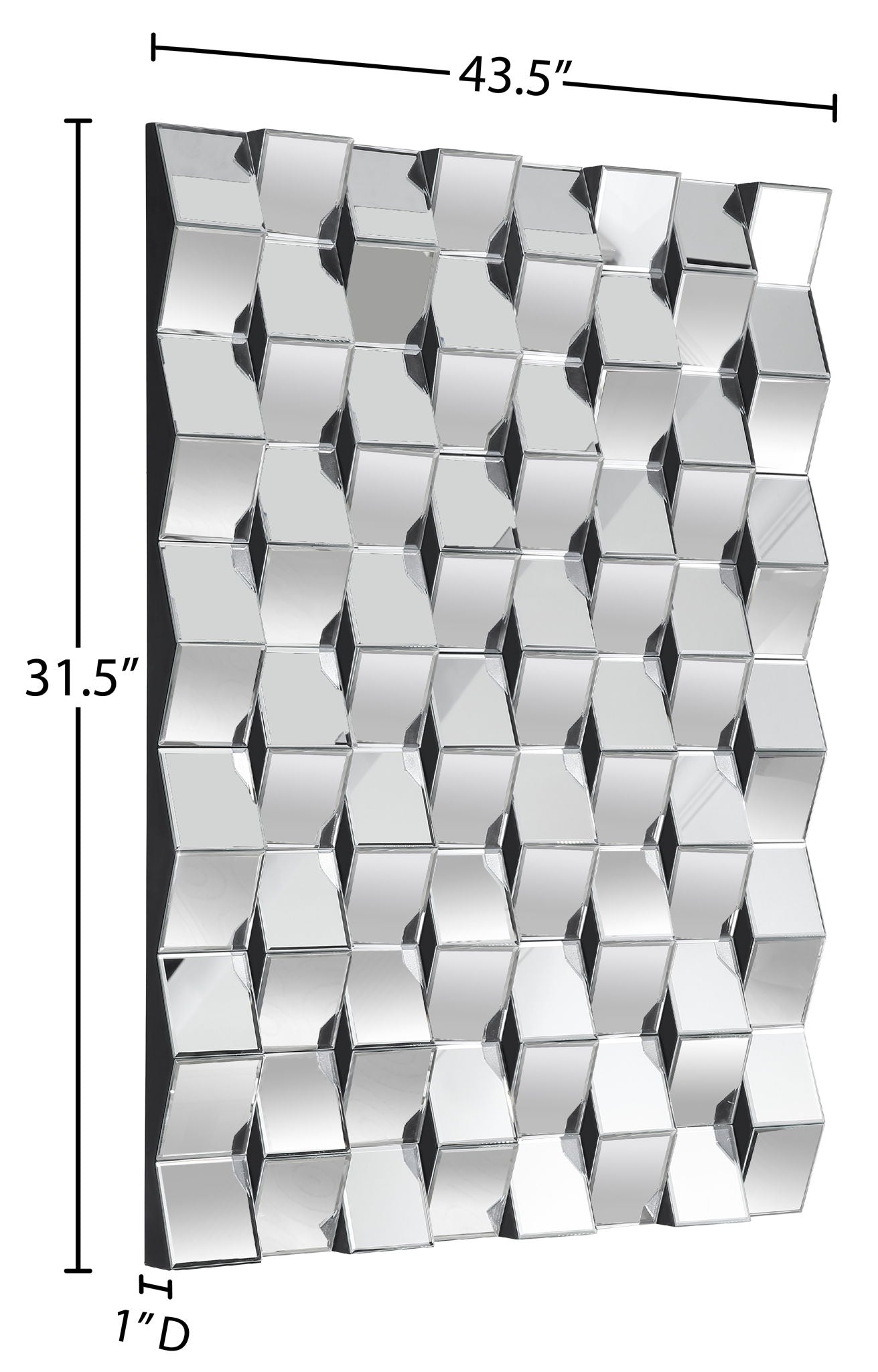 Ziggy - Mirror - Pearl Silver