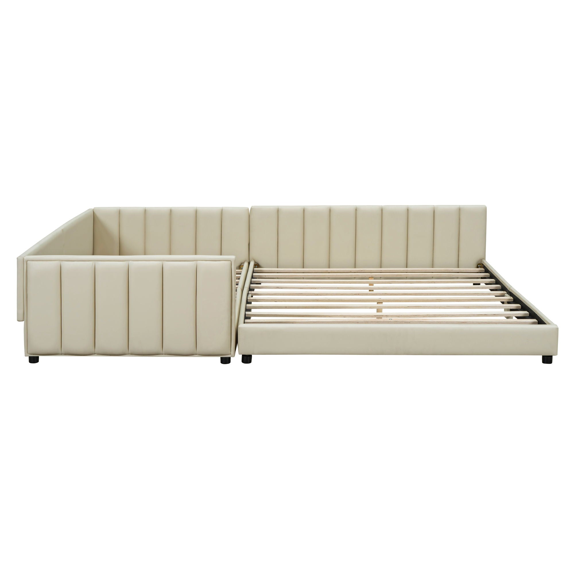 Upholstered Platform Bed, Mother & Child Bed