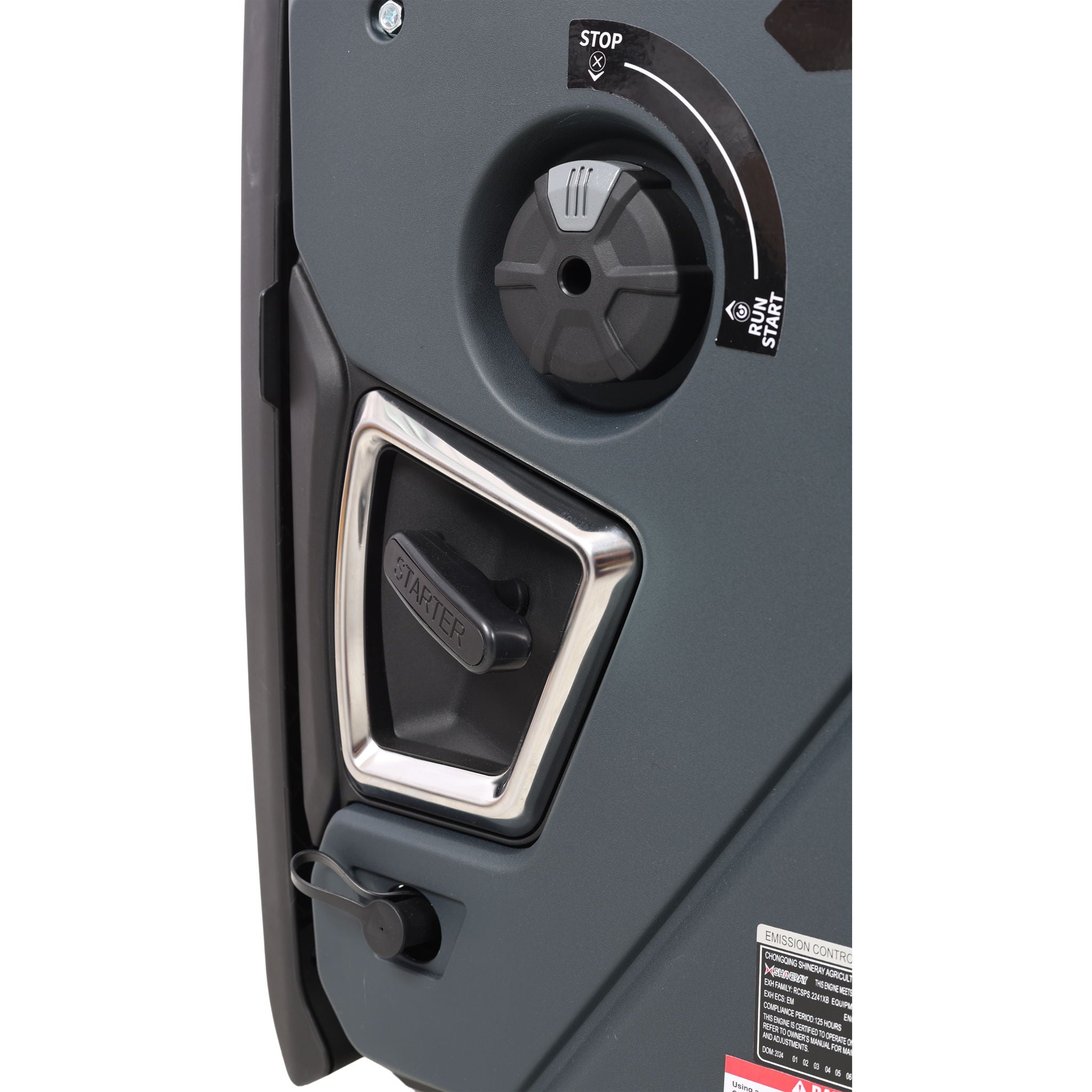 Super Quiet Inverter Generator 5.5Kw Portable Dual Fuel Electric & Remote Start Aluminium