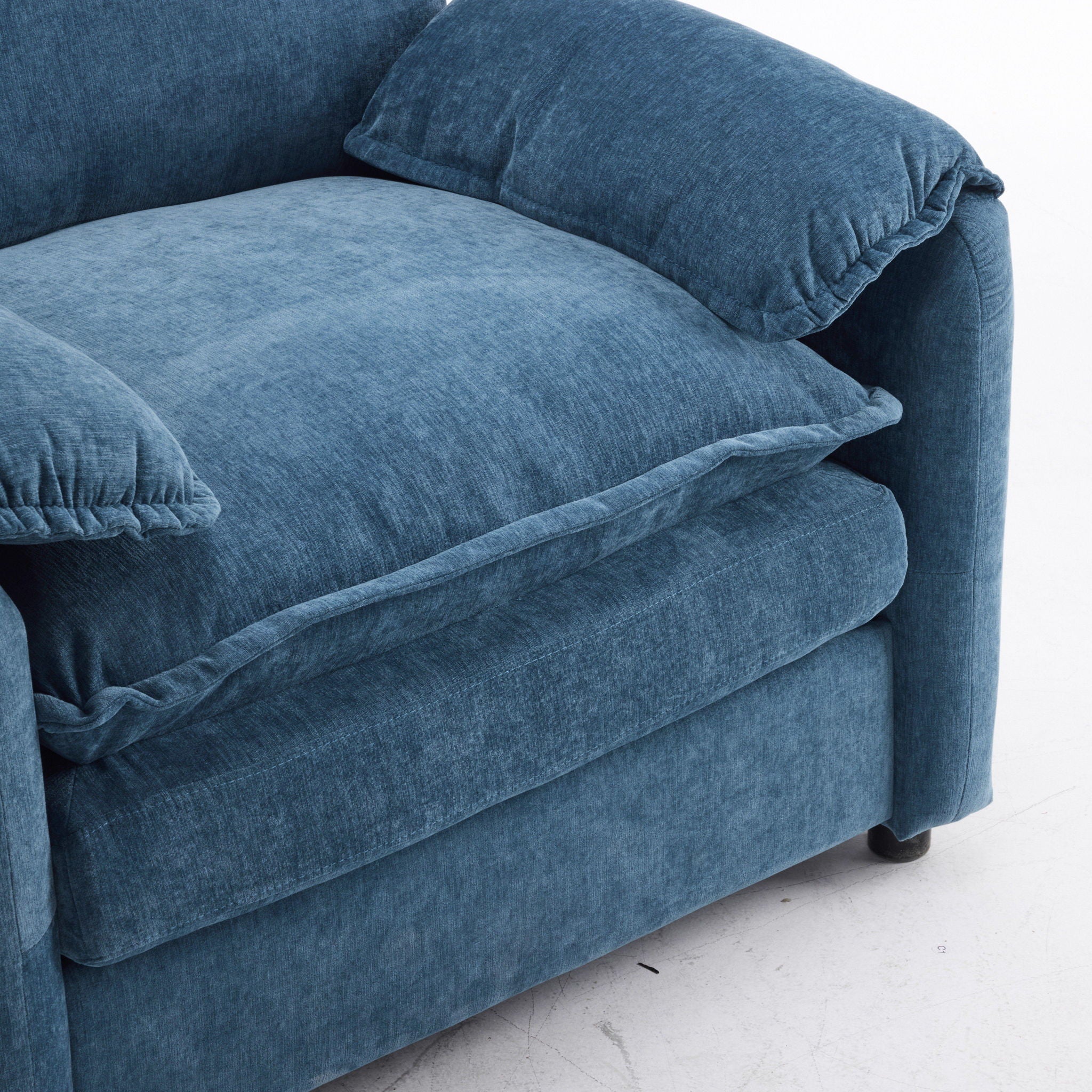 Oversized Reading Armchair With Thick Cushions, High Back Support - Best Buy Furniture