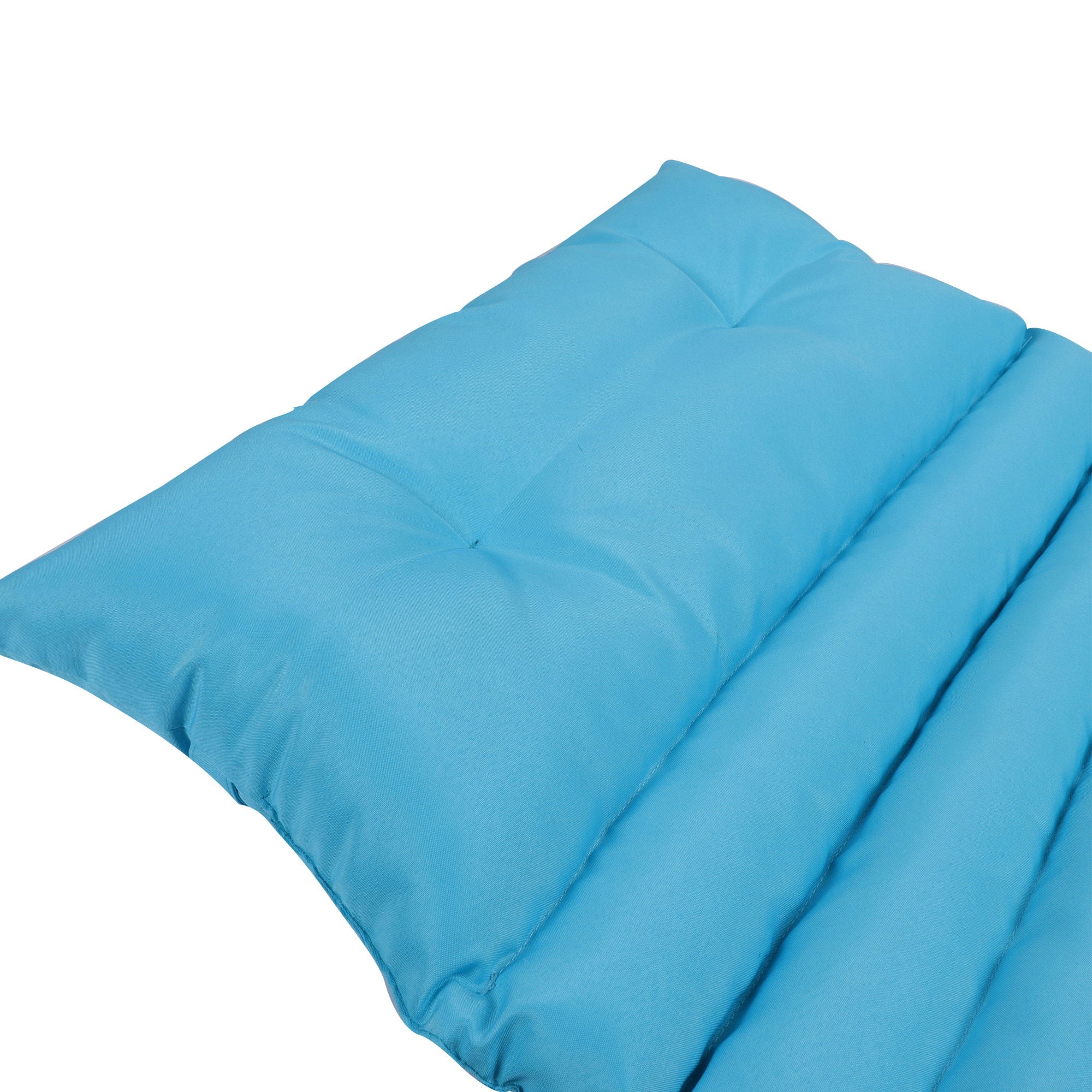 2 Piece Outdoor Chaise Lounge Chair Cushion Set