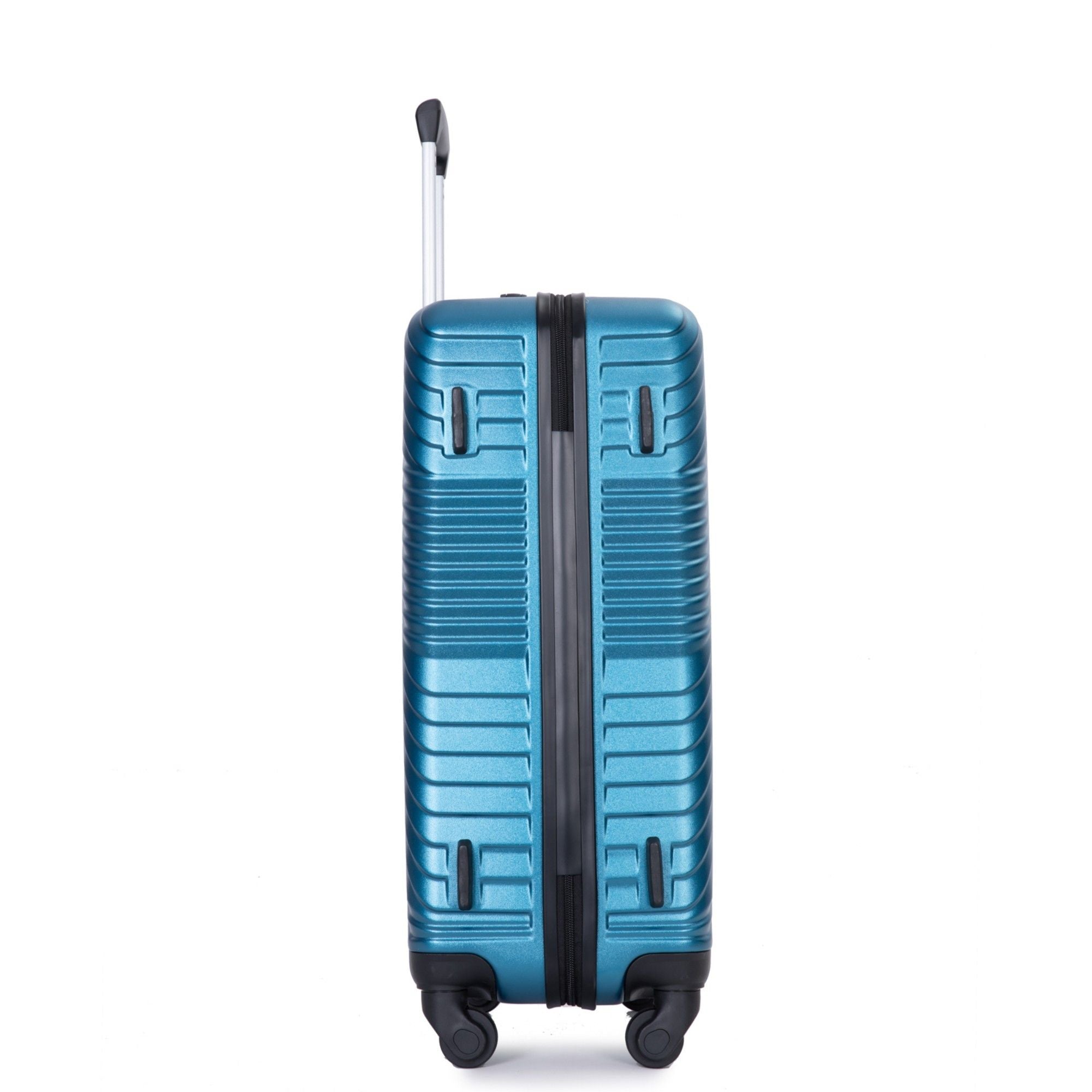 3 Piece Luggage Sets Lightweight Suitcase With Two Hooks, Spinner Wheels,