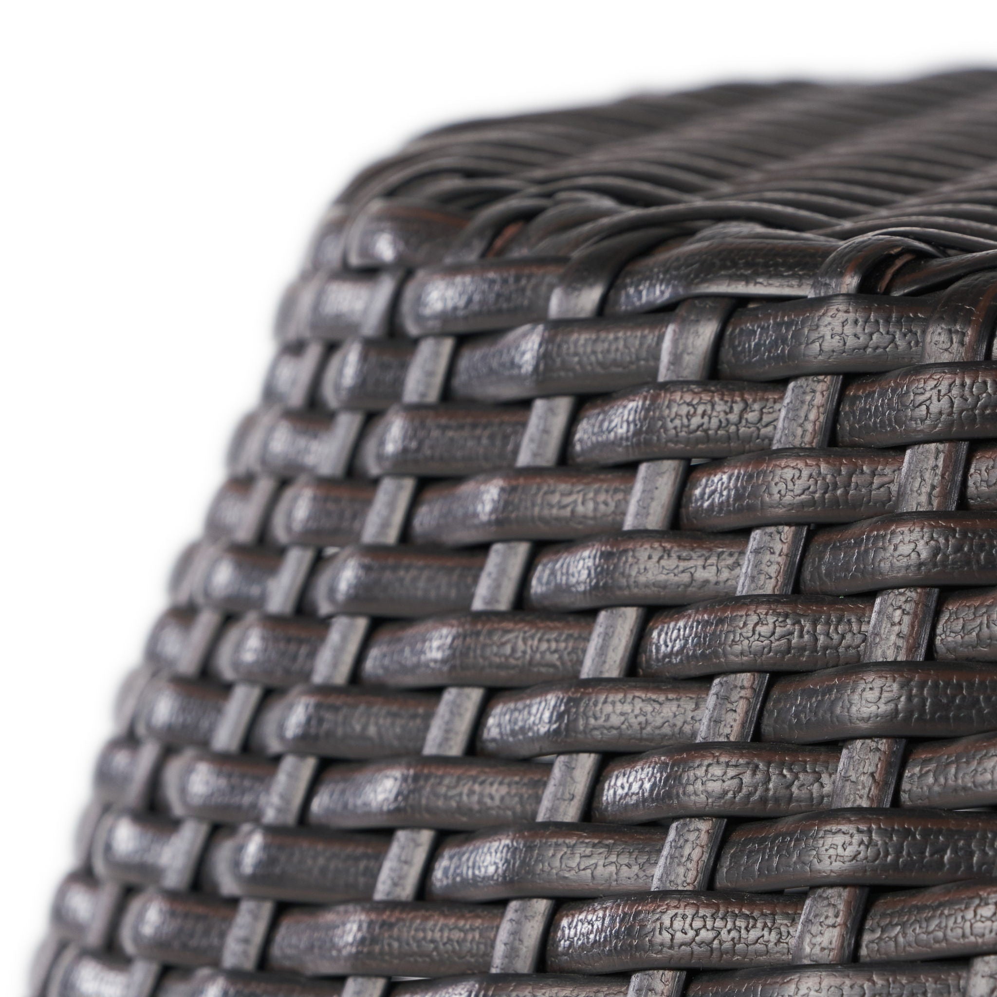Outdoor Wicker Patio Side Table