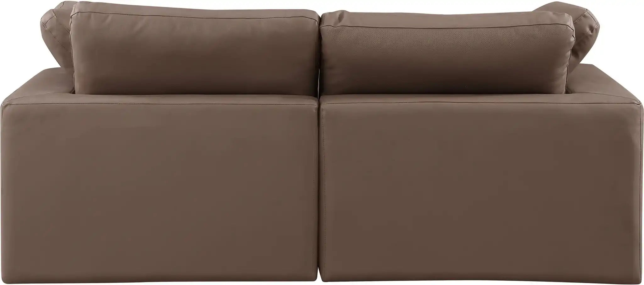 Comfy - Faux Leather Modular Sofa 2 Seats