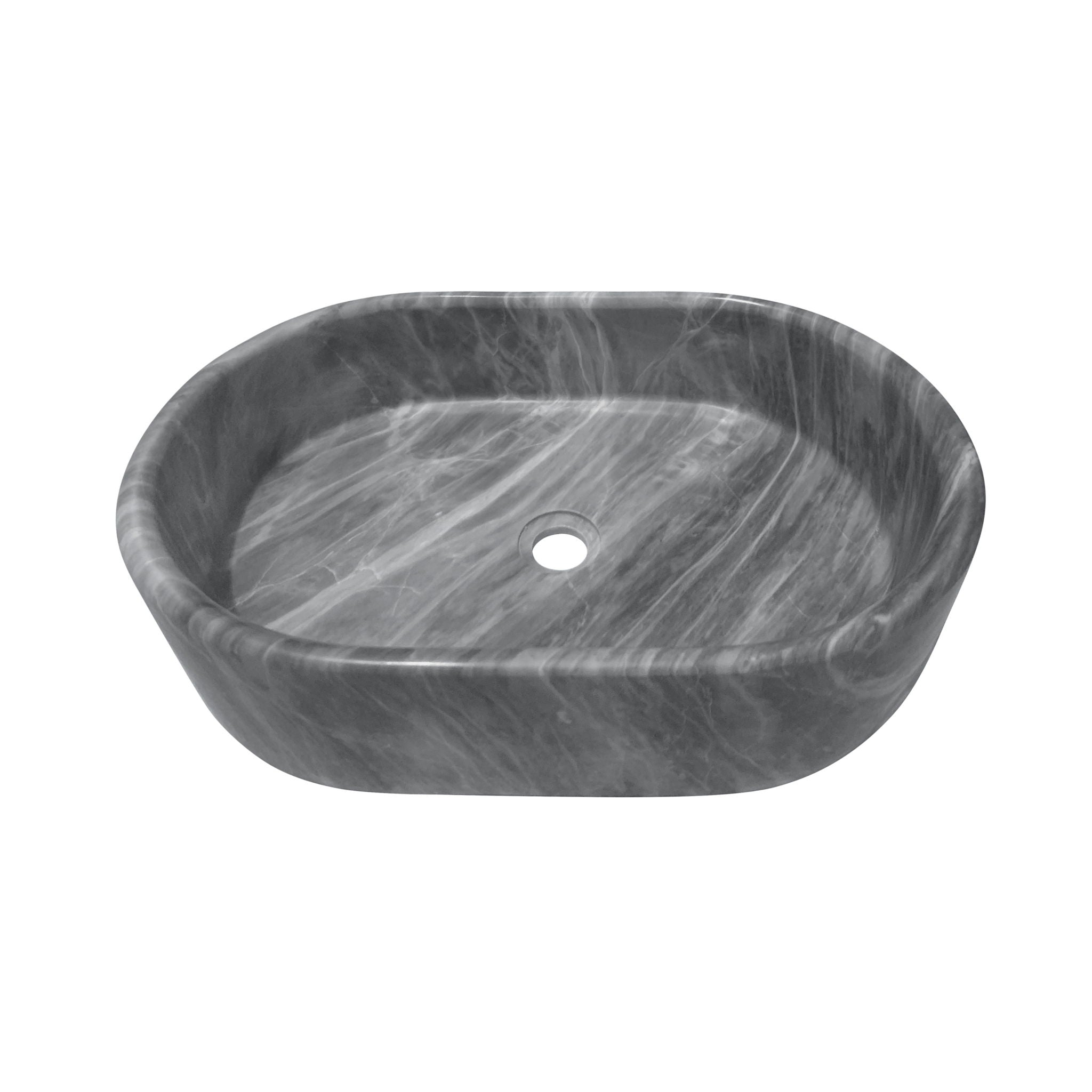 Bathroom Vessel Sink, Semi Polished Surface