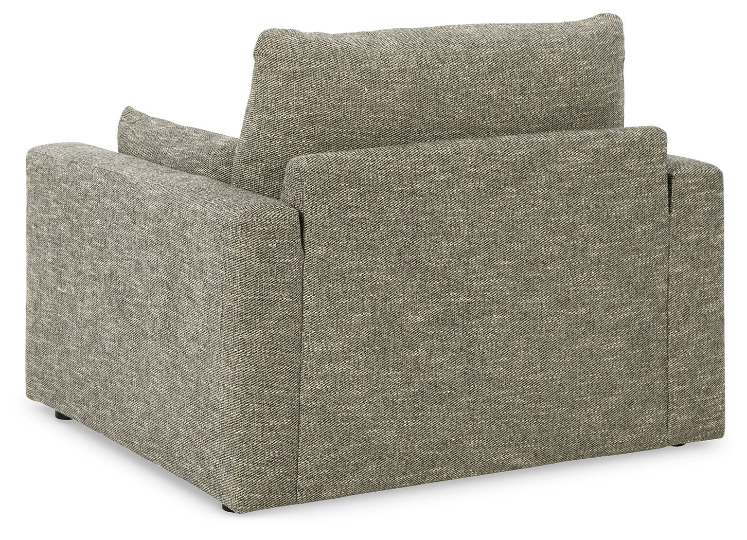 Dramatic - Chair and a Half - Granite - Best Buy Furniture