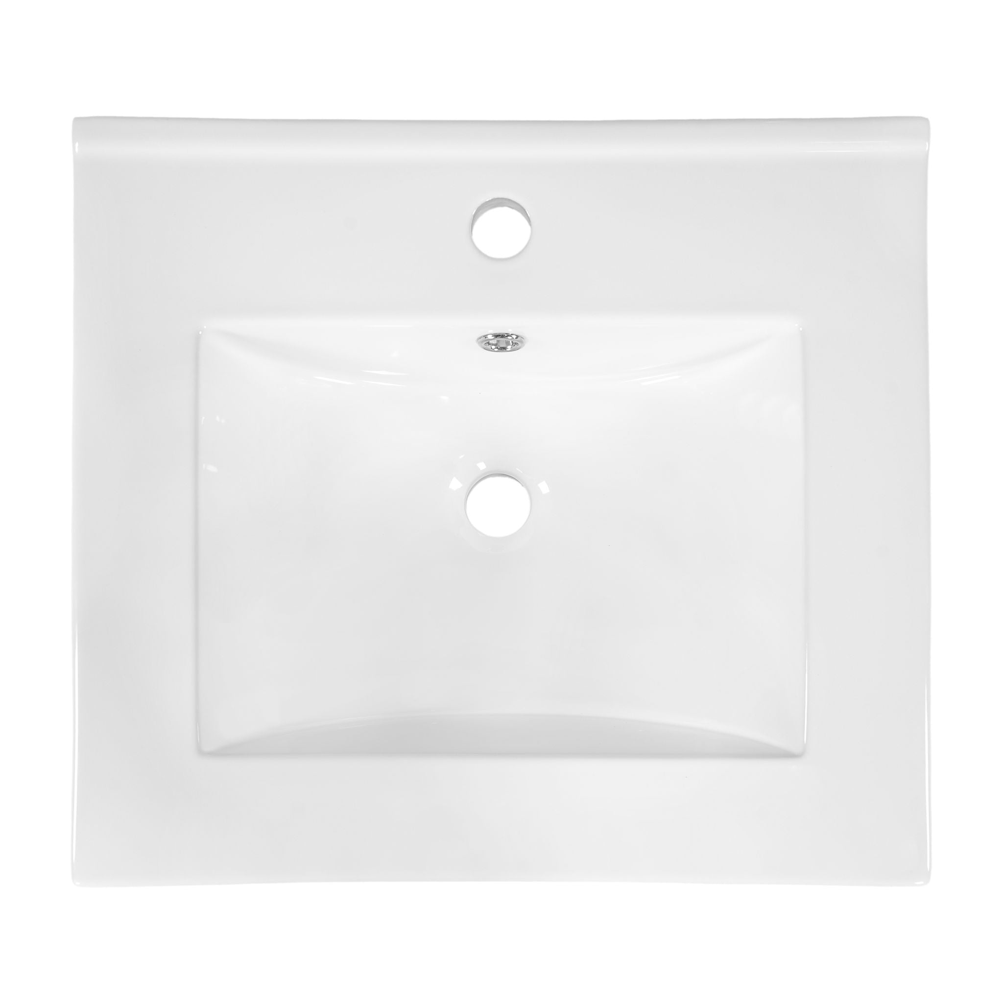 Wall Mounted Bathroom Cabinet With Side Shelf Combo, Vanity With Sink - White