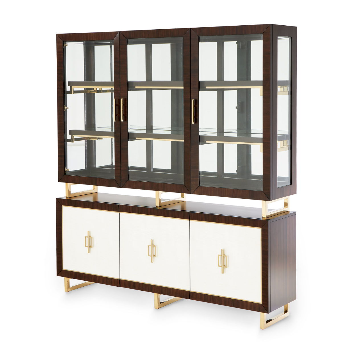 Belmont Place - China Cabinet - Espresso