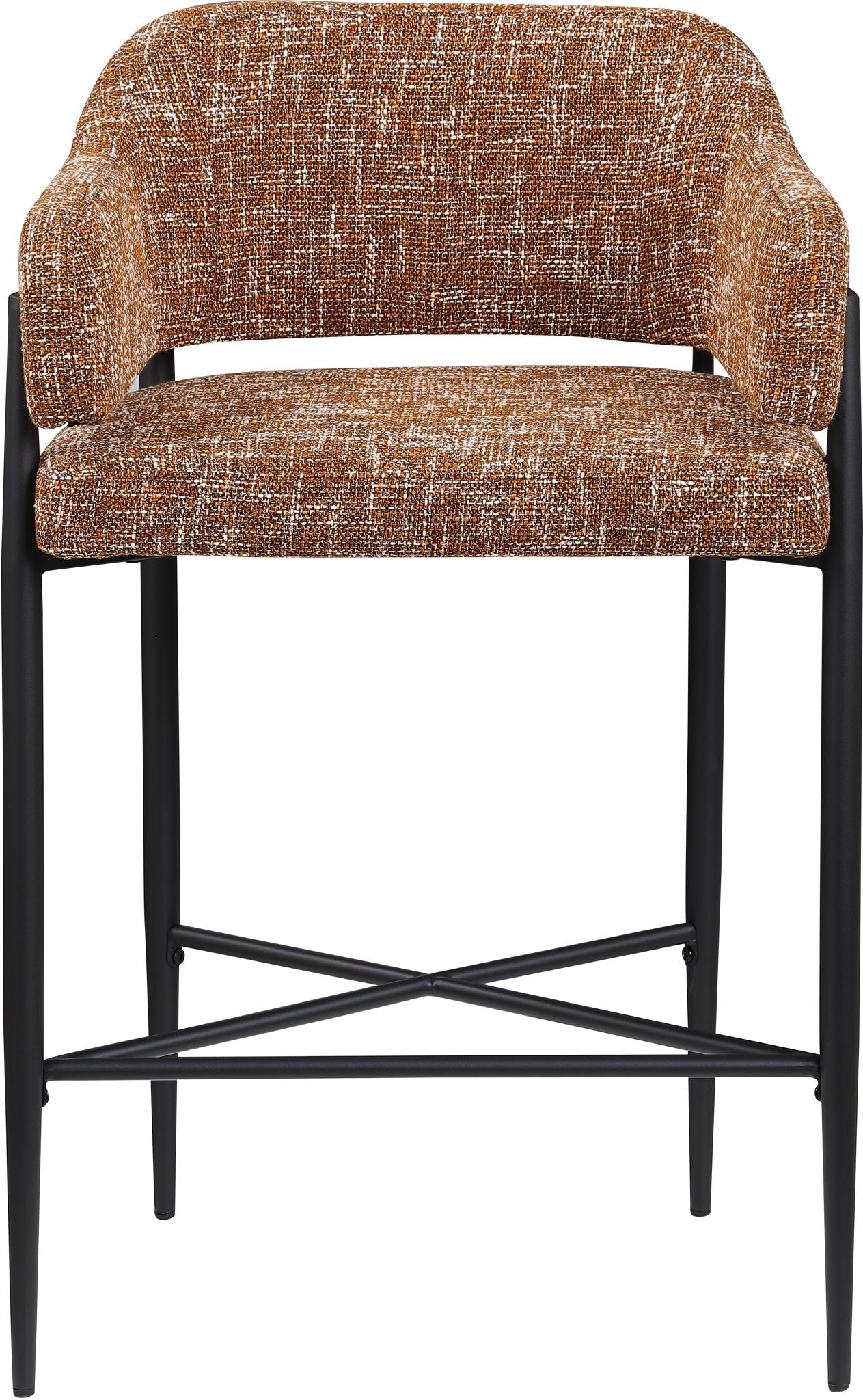 Dame - Fabric Upholstered Counter Stool (Set of 2)