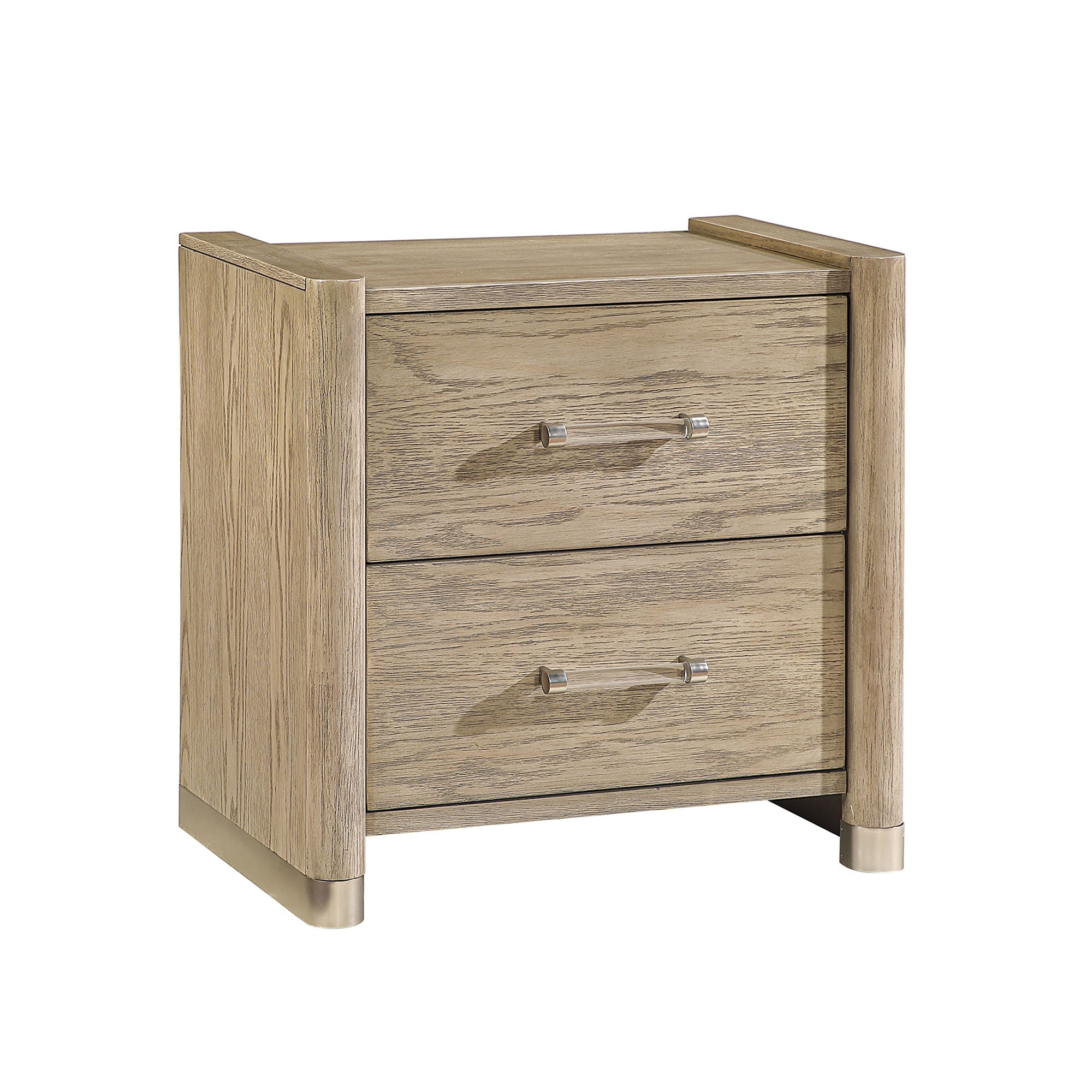 Sarai - 5 Pieces Bedroom Set With Upholstered Headboard