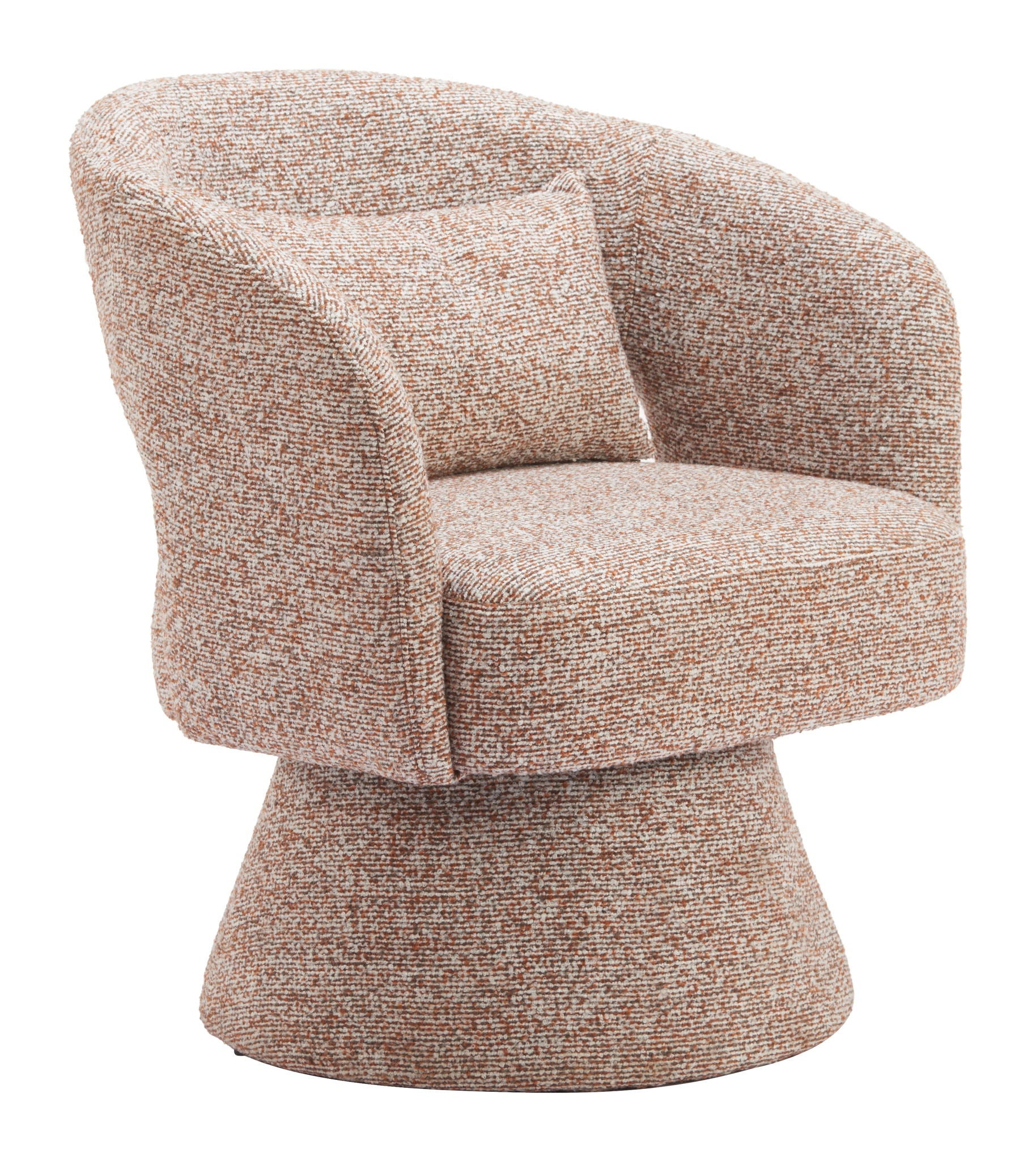 Liva - Swivel Chair - Frosty Brown