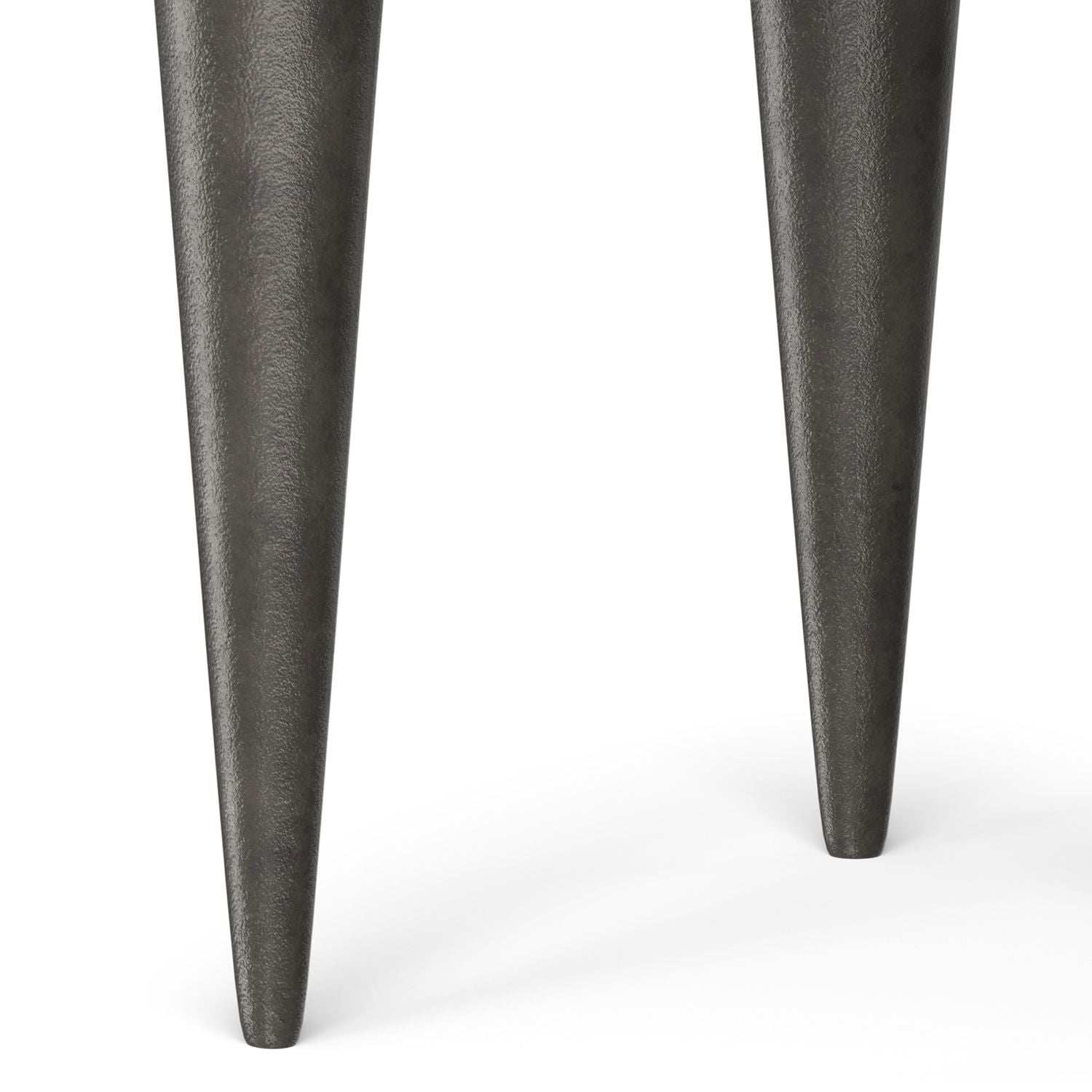 Otto - Cast Aluminum Side Table - Black - Best Buy Furniture