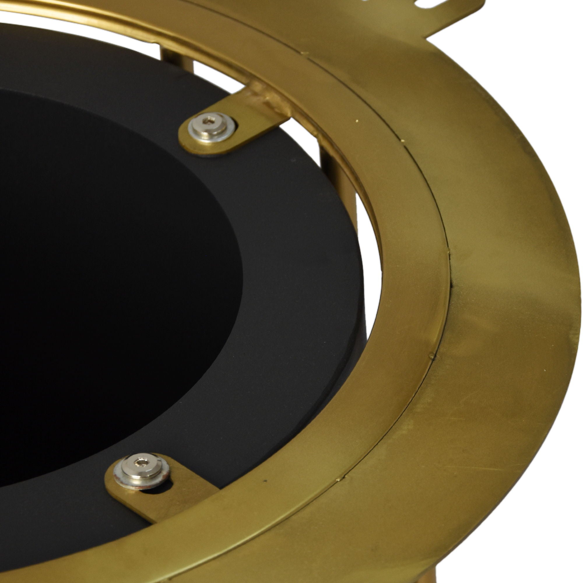 Modern Artificial Stone Round Metal Iron Base Dining Table, Can Accommodate 8 People Artificial Stone Turntable (Not Including Chairs) - Black - Best Buy Furniture