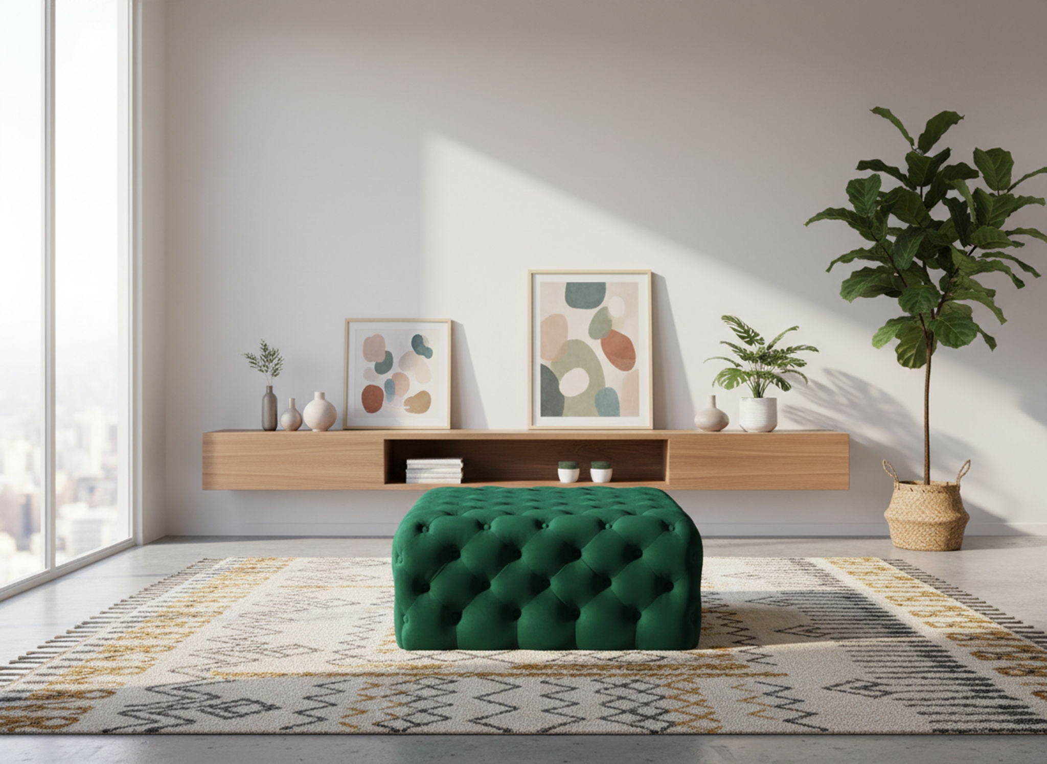 Ariel - Bench Ottoman