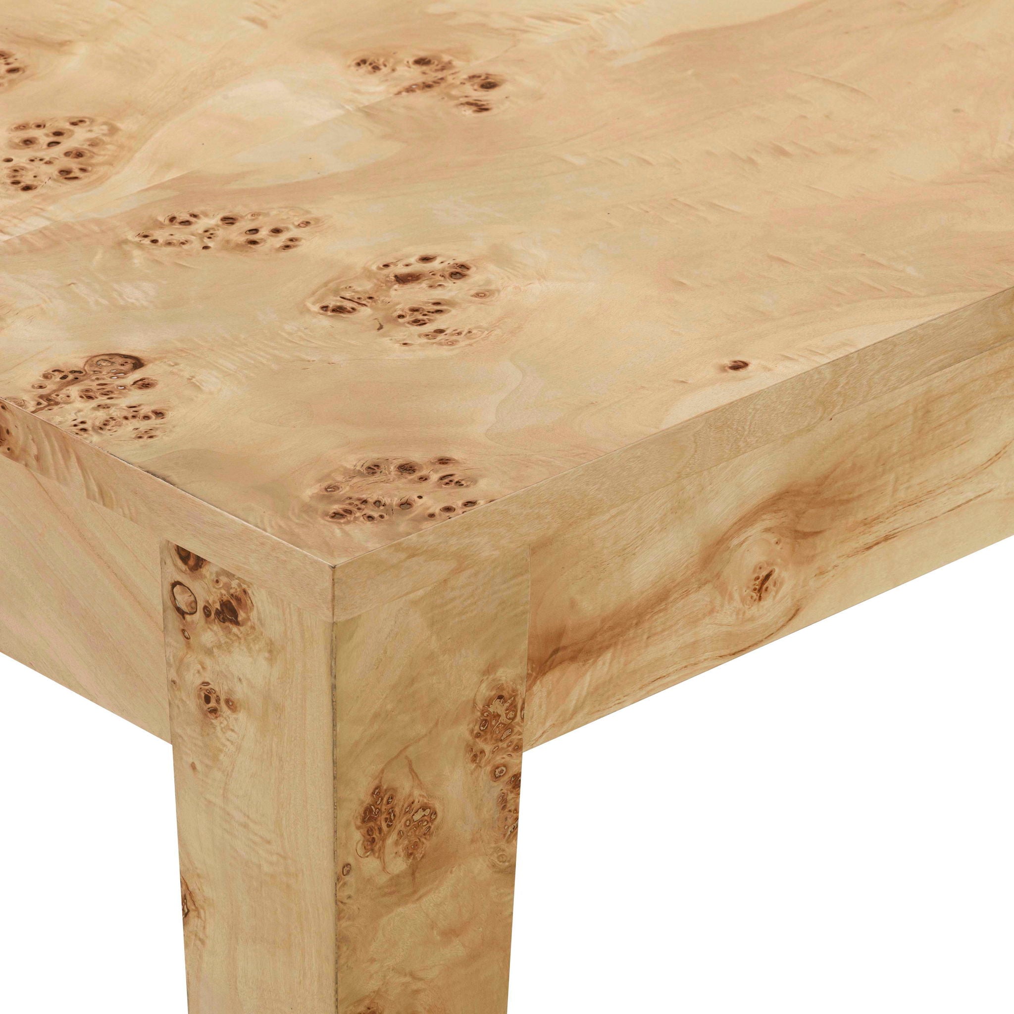 Brandyss - Rectangular Dining Table - Natural Burl