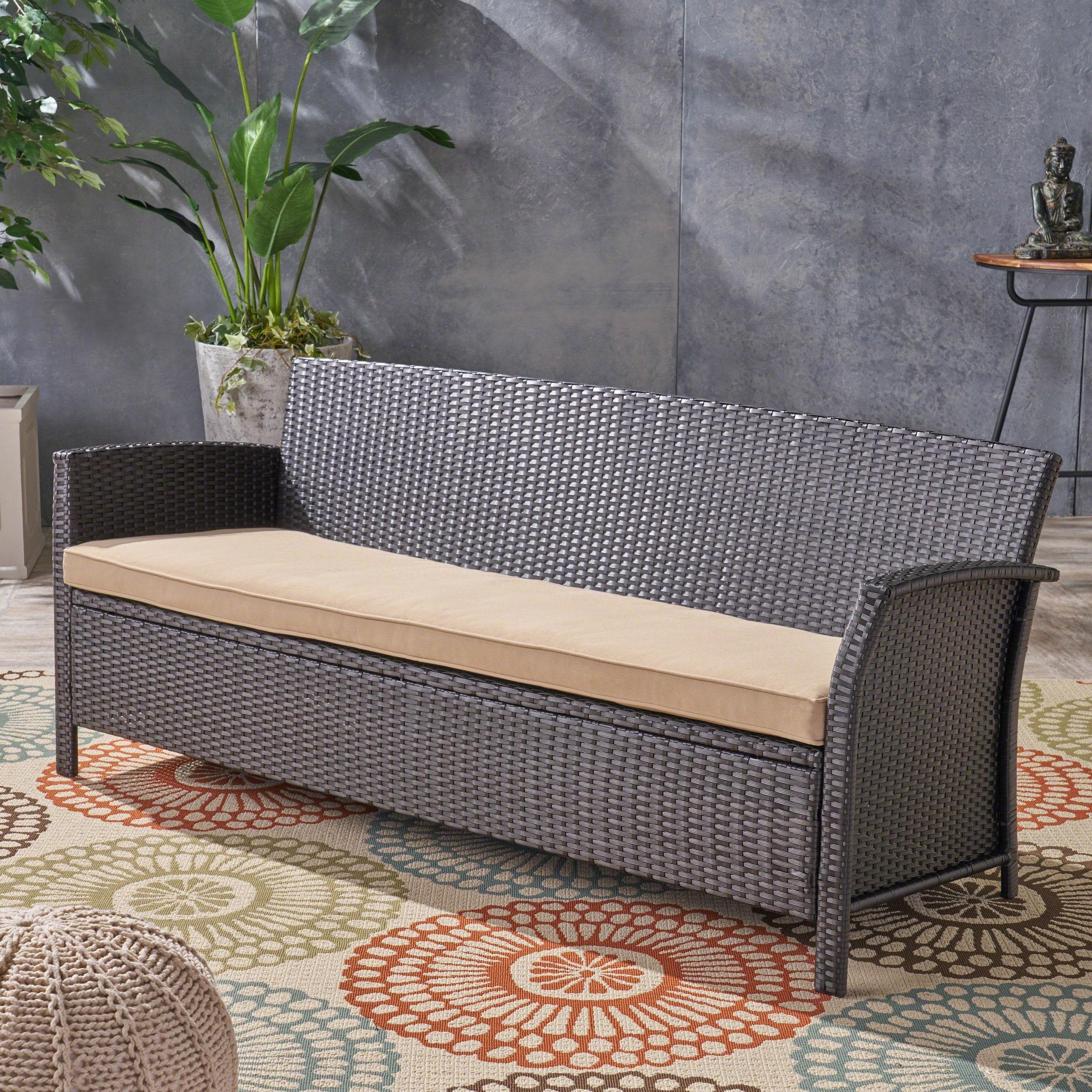St Lucia 3 Seater Outdoor Sofa