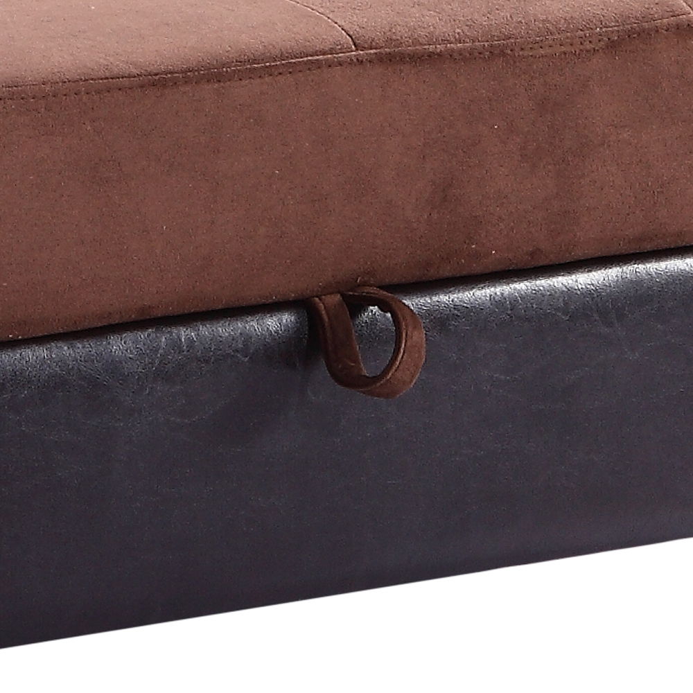 Stylish Storage Contemporary Ottoman - Best Buy Furniture