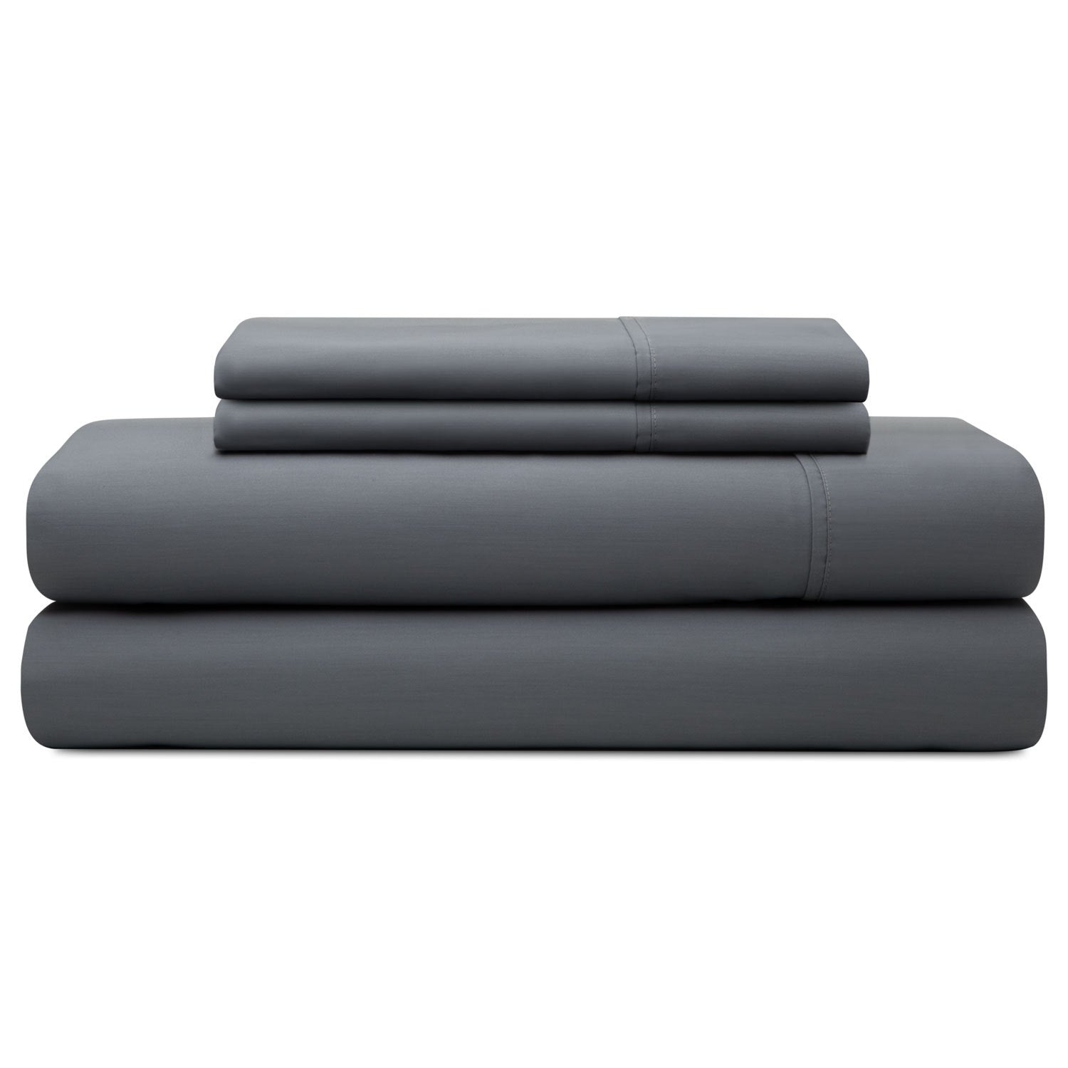Brookside 600TC Cotton Rich Full Sheet Set in Slate