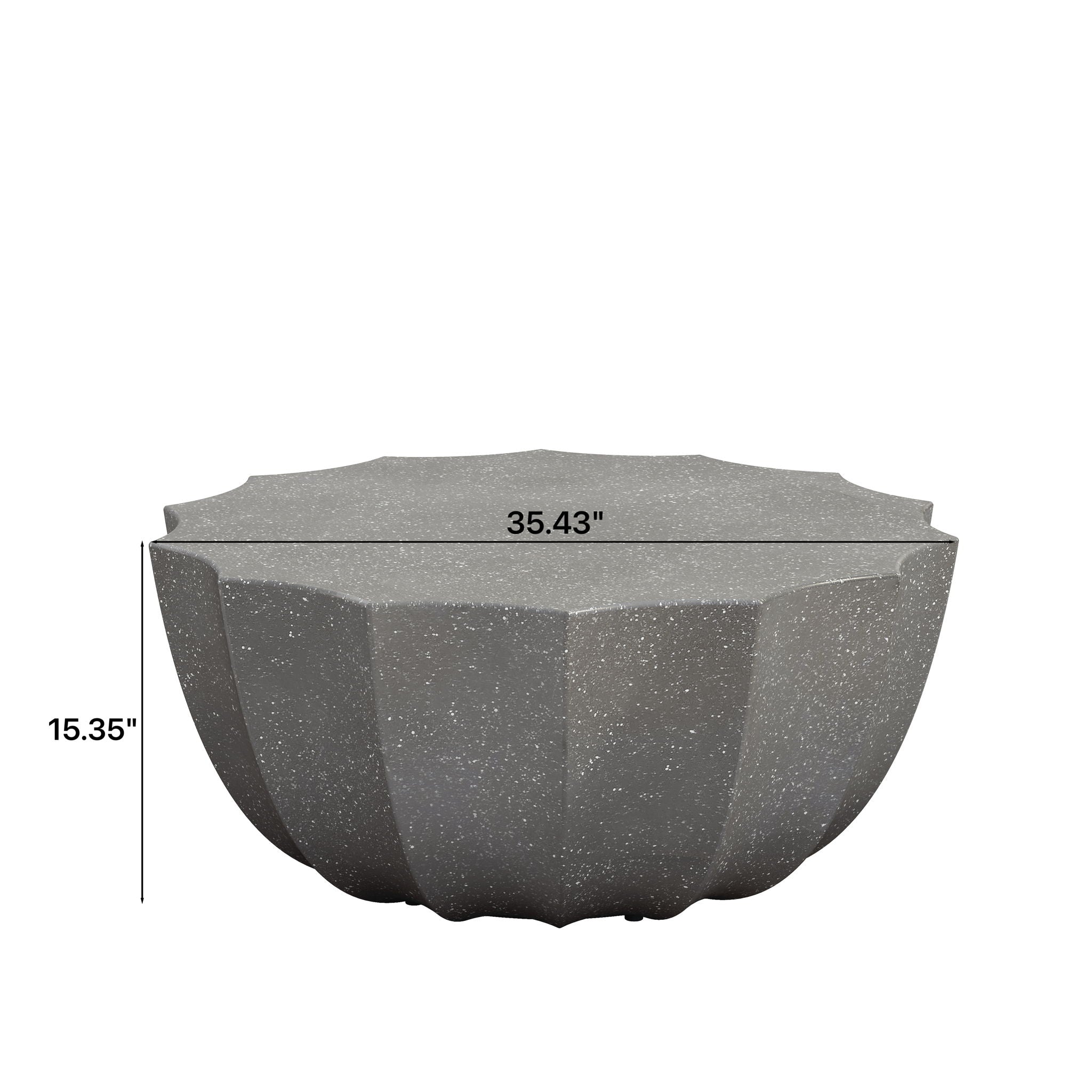 Modern Round Coffee Table For Indoor / Outdoor