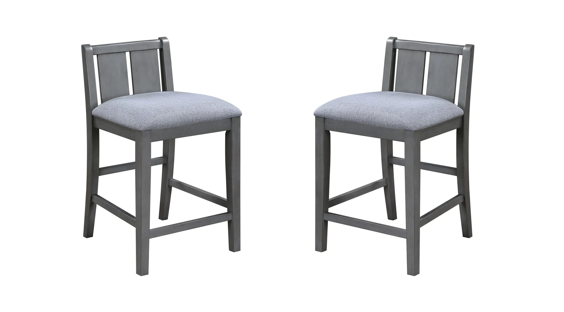 Graham - 20" Upholstered Seat Counter Height Chair (Set of 2) - Best Buy Furniture