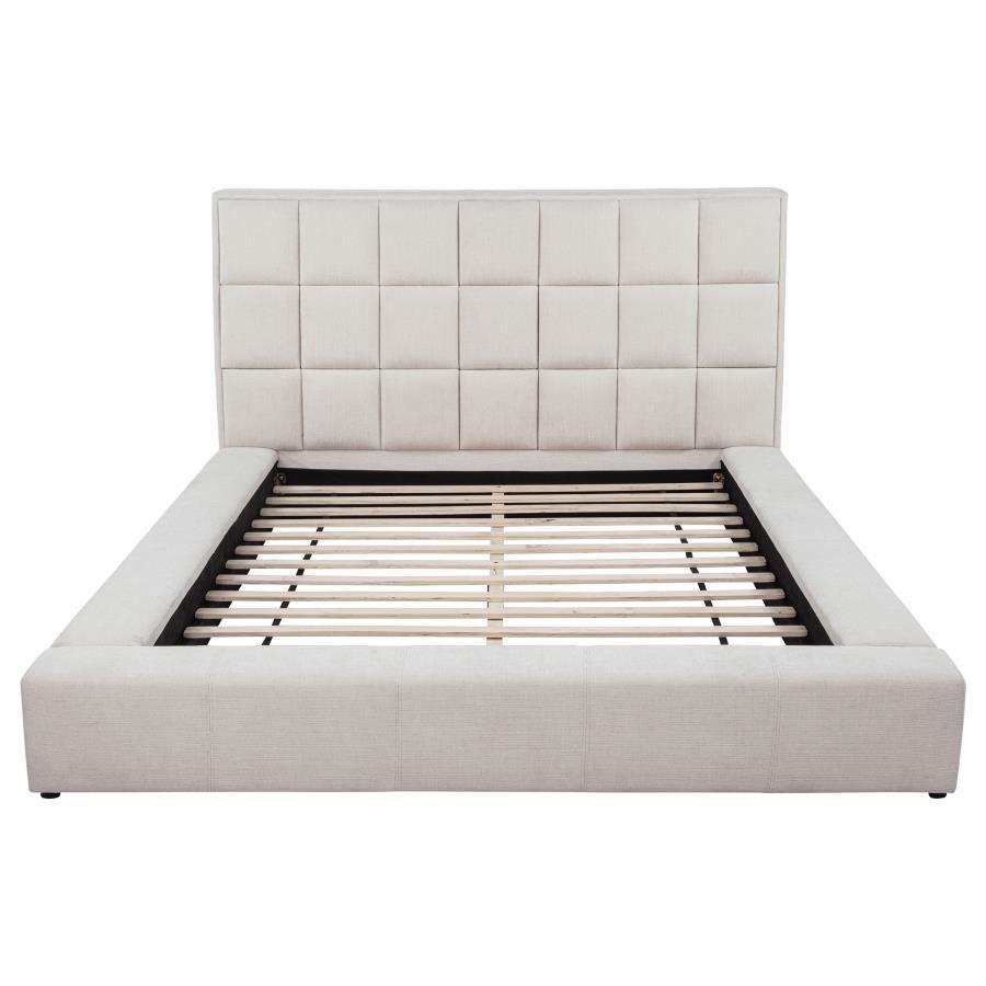 Dreux - Upholstered Panel Platform Bed