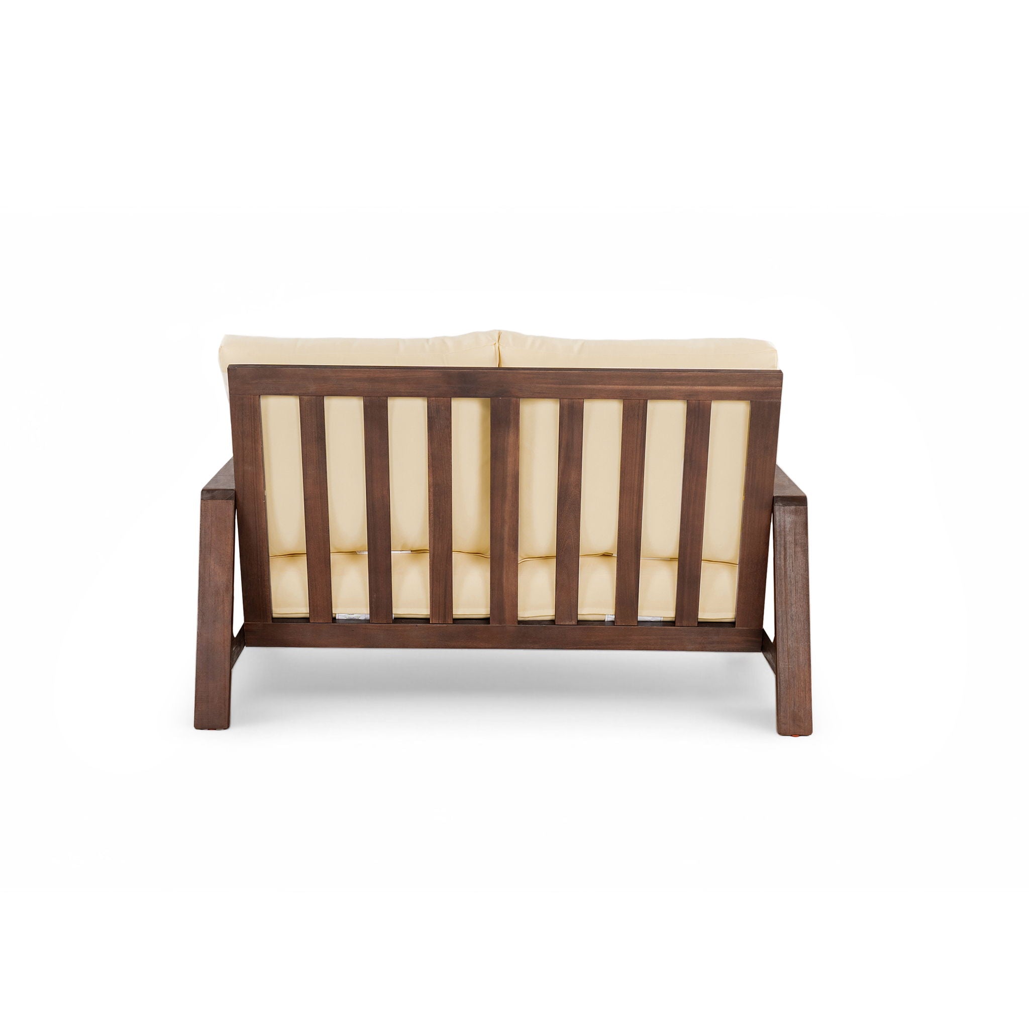 4 Piece Outdoor Sofa Set With Cushions And Coffee Table